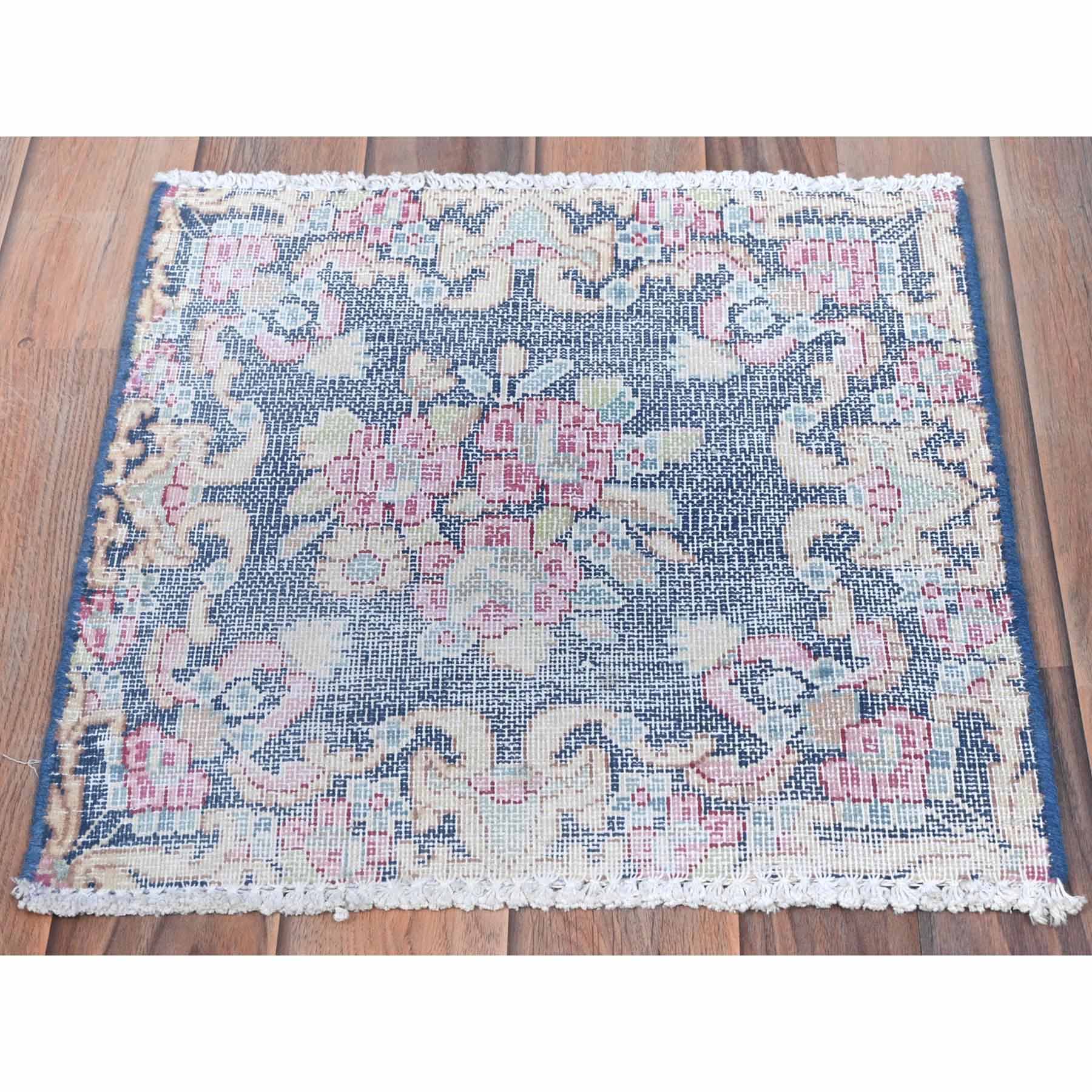 Overdyed-Vintage-Hand-Knotted-Rug-409790