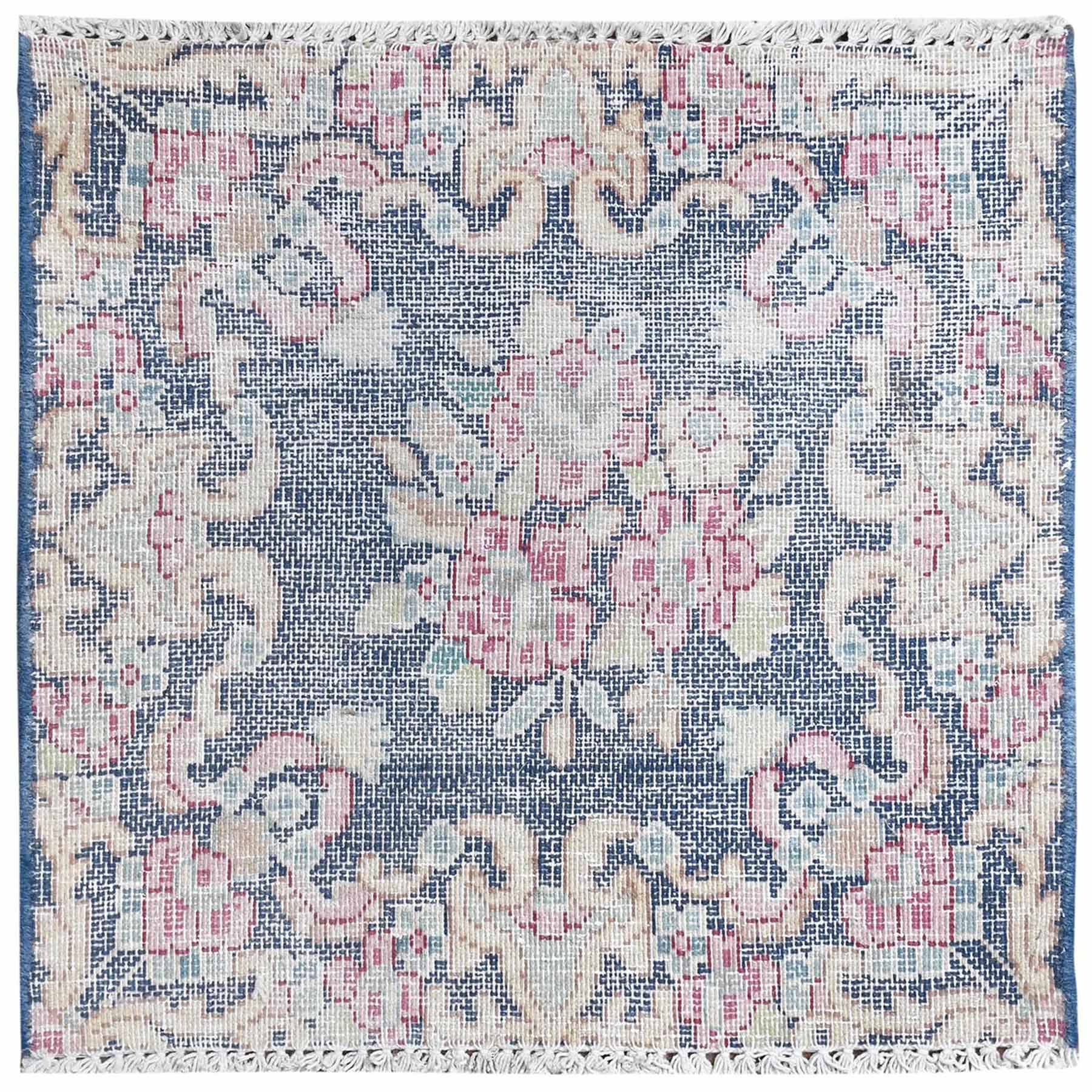 Overdyed-Vintage-Hand-Knotted-Rug-409795