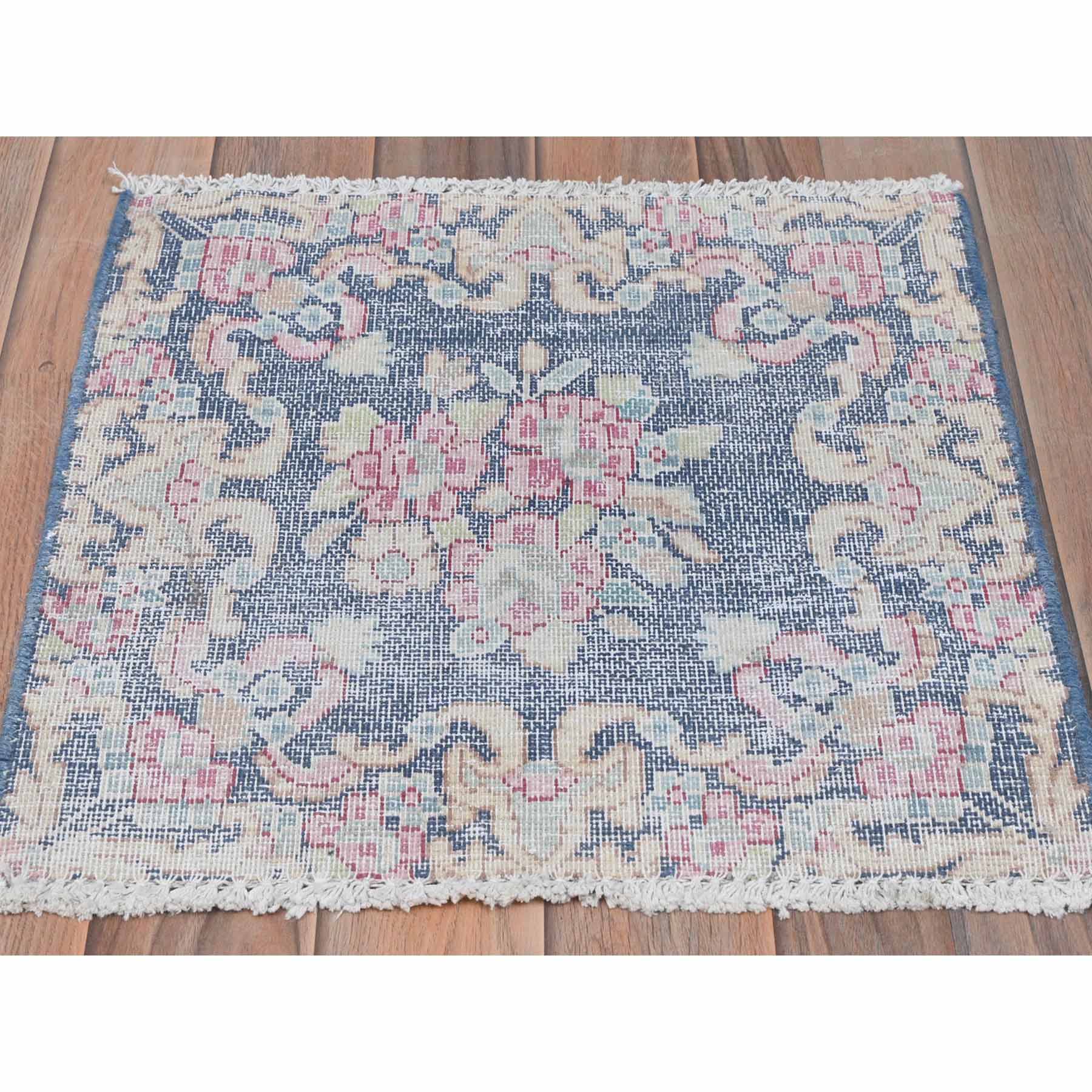 Overdyed-Vintage-Hand-Knotted-Rug-409795