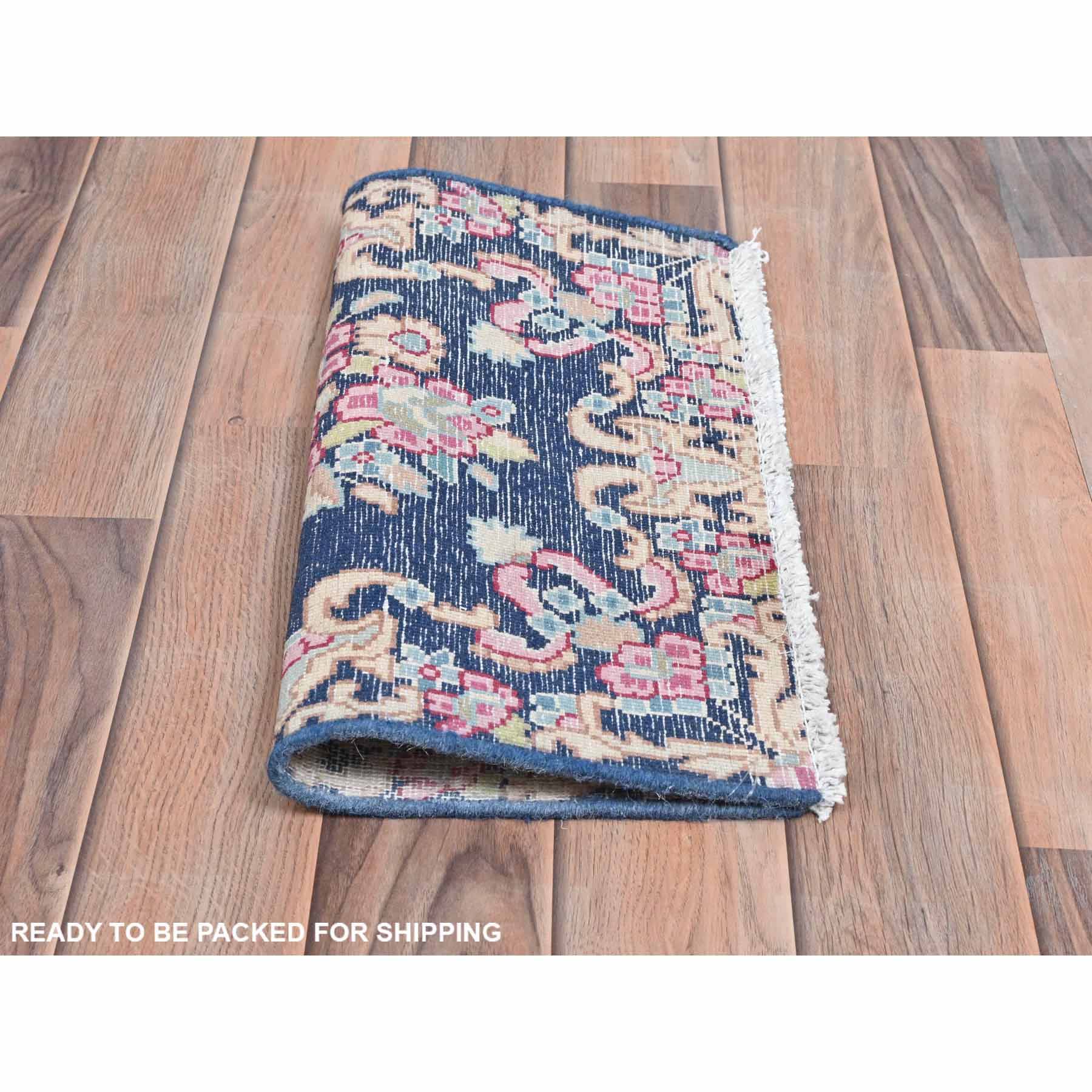Overdyed-Vintage-Hand-Knotted-Rug-409795