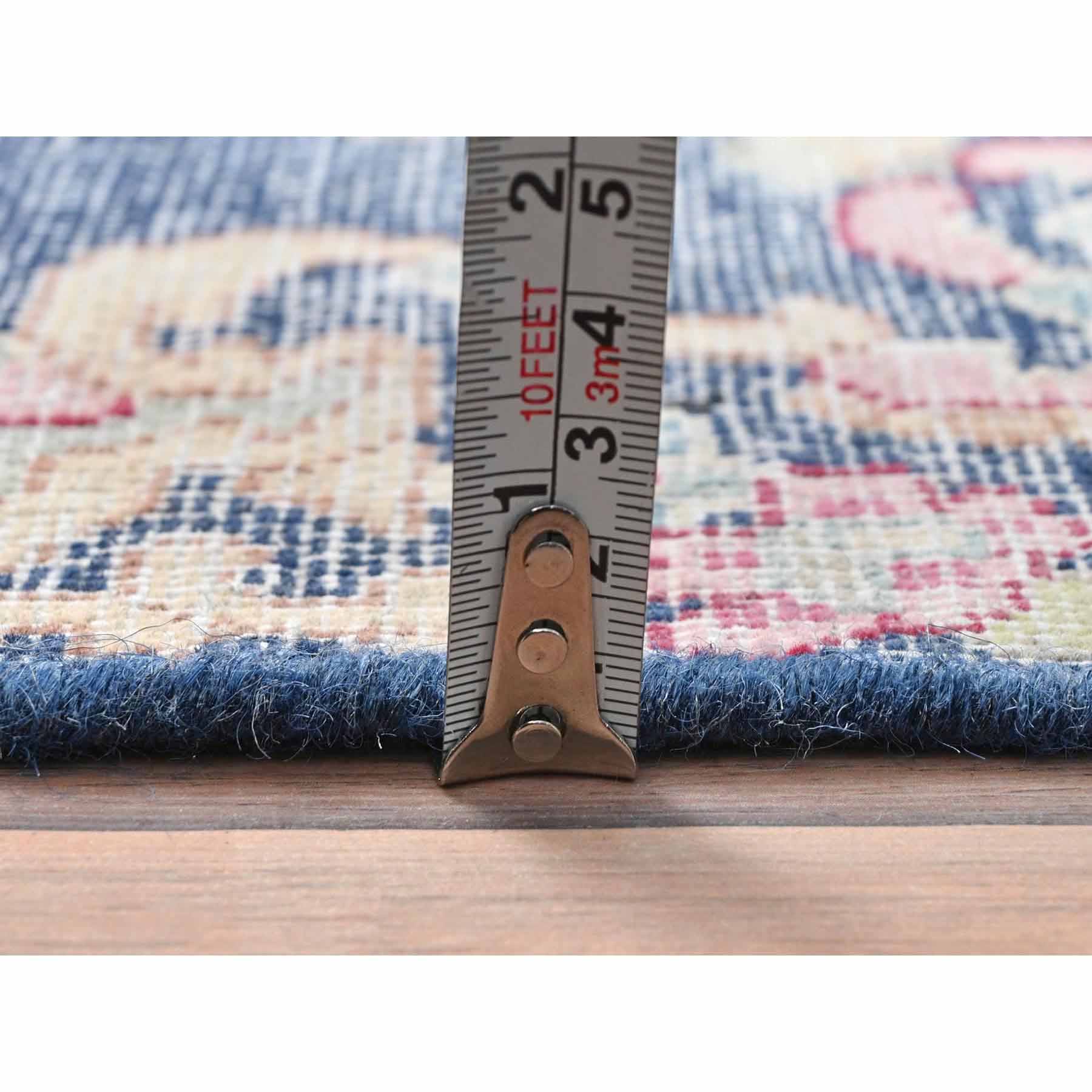 Overdyed-Vintage-Hand-Knotted-Rug-409795