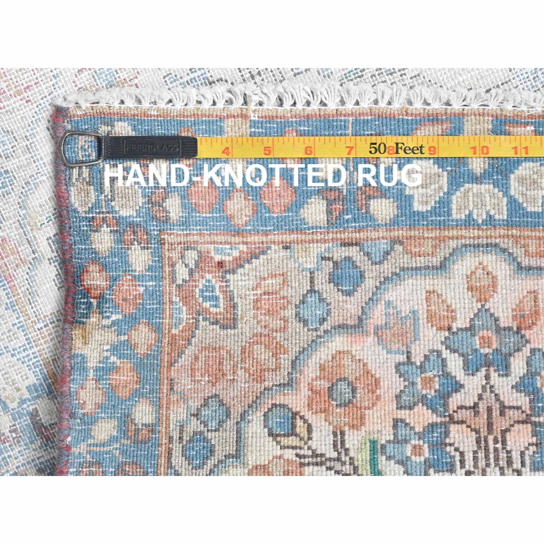 Overdyed-Vintage-Hand-Knotted-Rug-409845