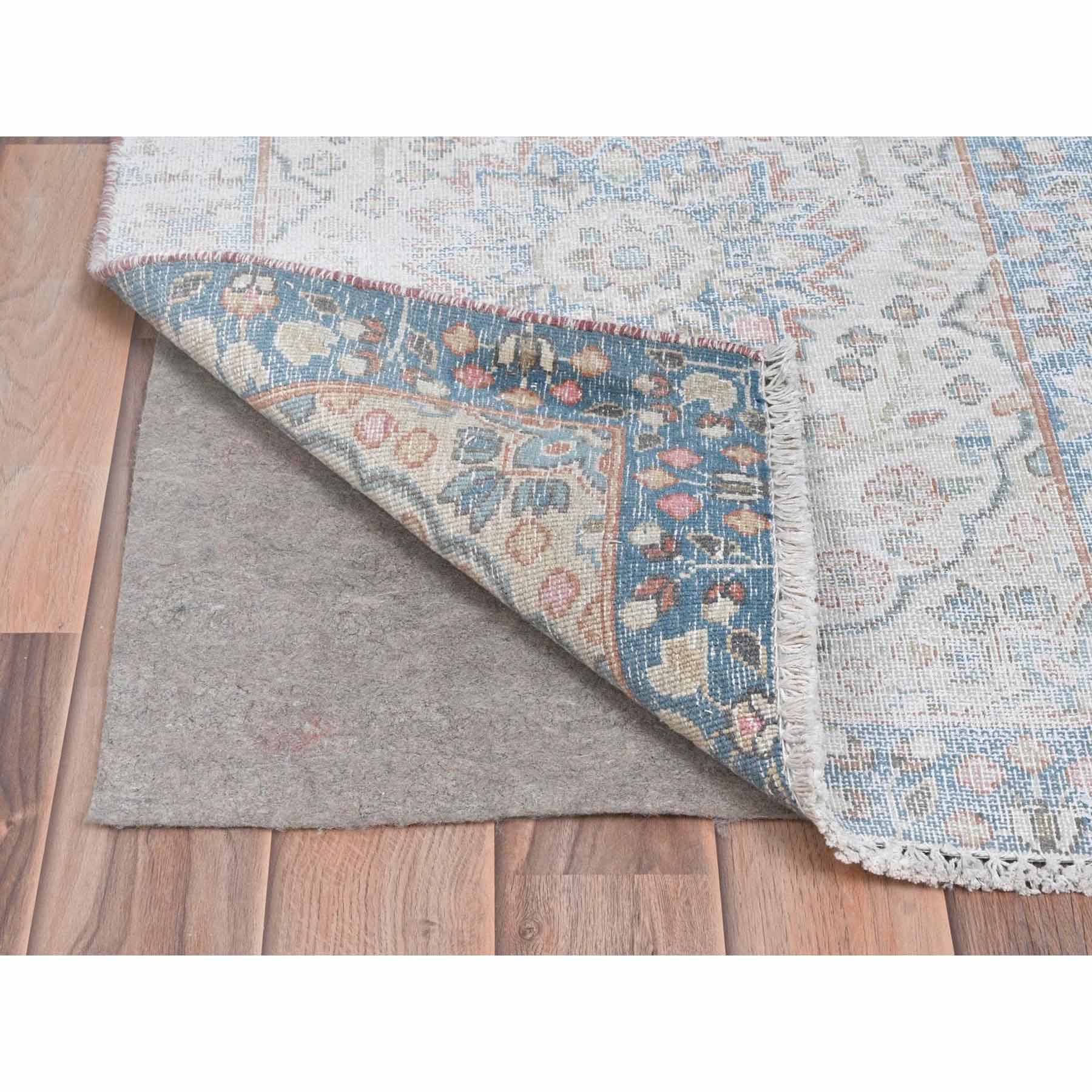 Overdyed-Vintage-Hand-Knotted-Rug-409865