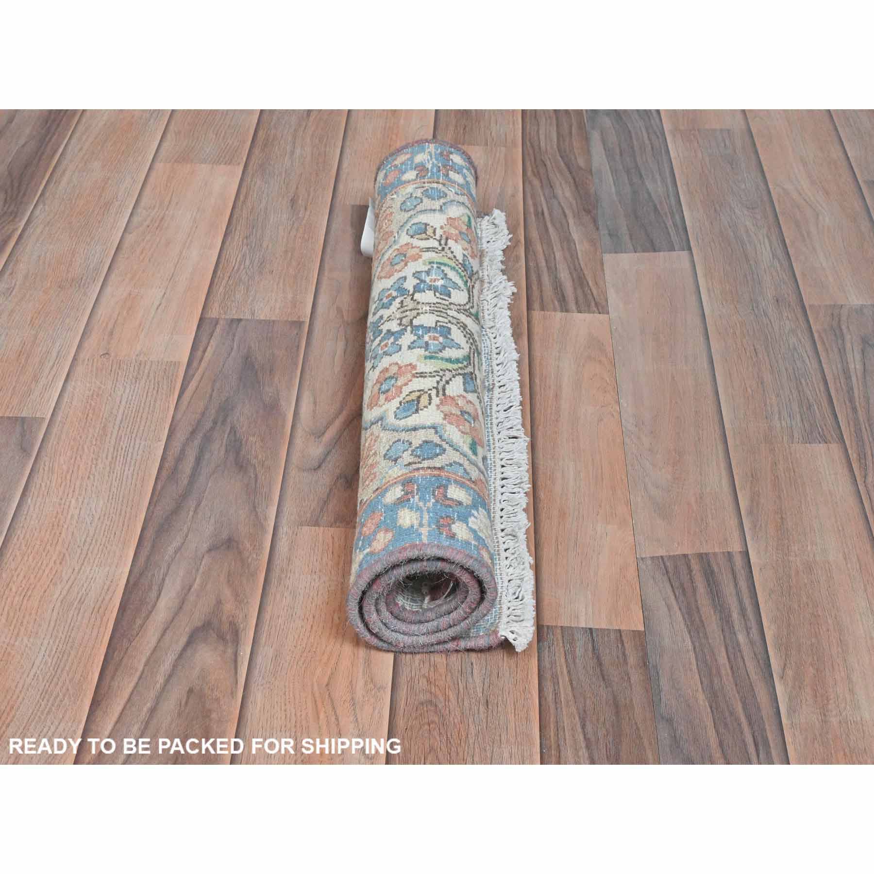 Overdyed-Vintage-Hand-Knotted-Rug-409870