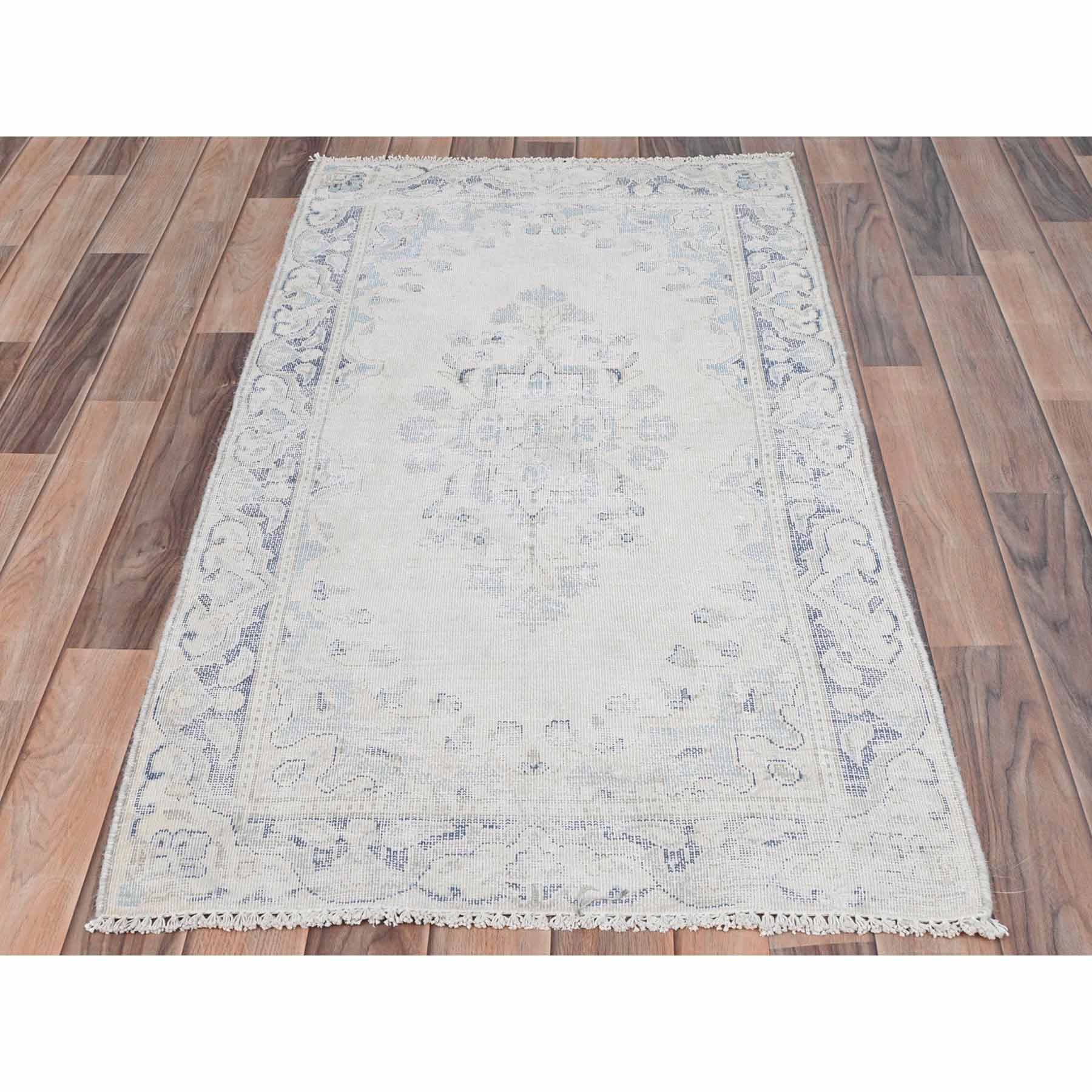 Overdyed-Vintage-Hand-Knotted-Rug-409875