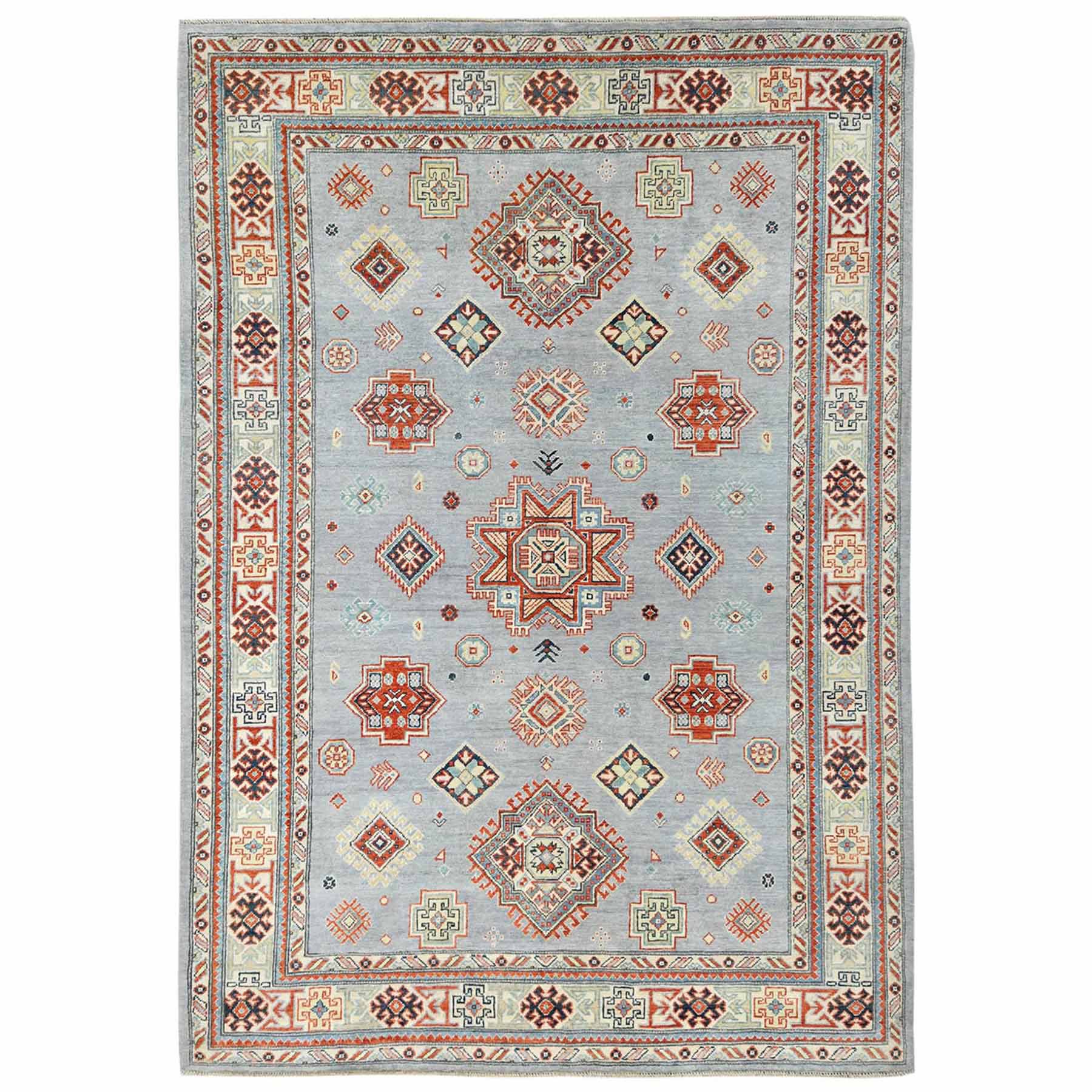 Tribal-Geometric-Hand-Knotted-Rug-408775