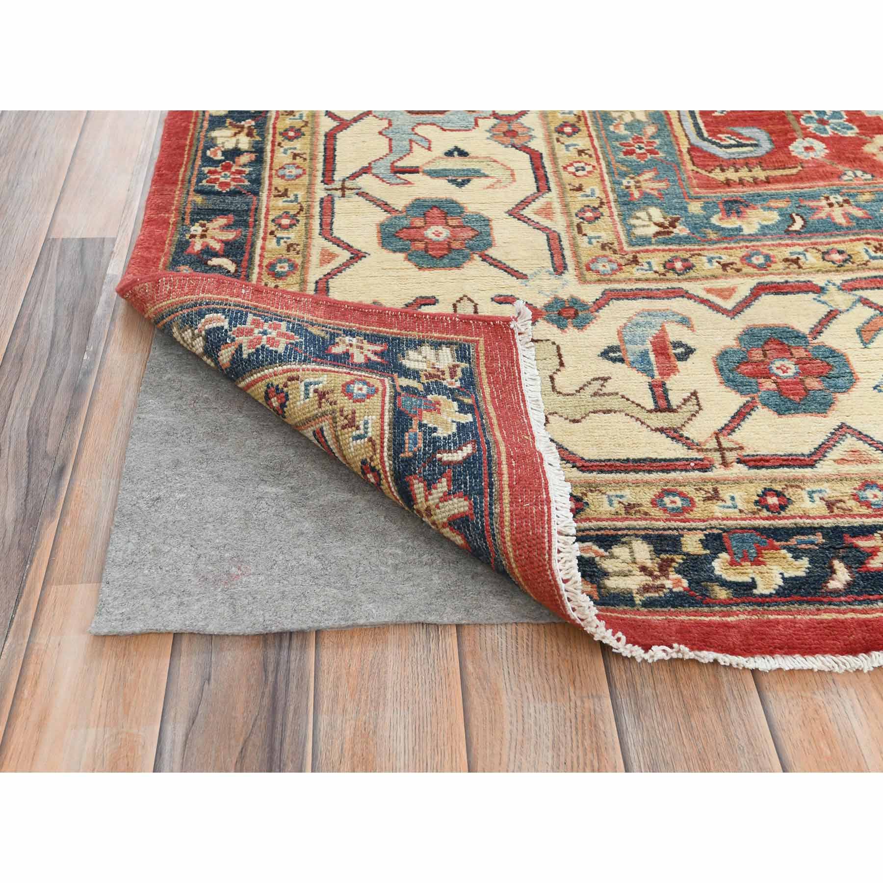 Heriz-Hand-Knotted-Rug-410755