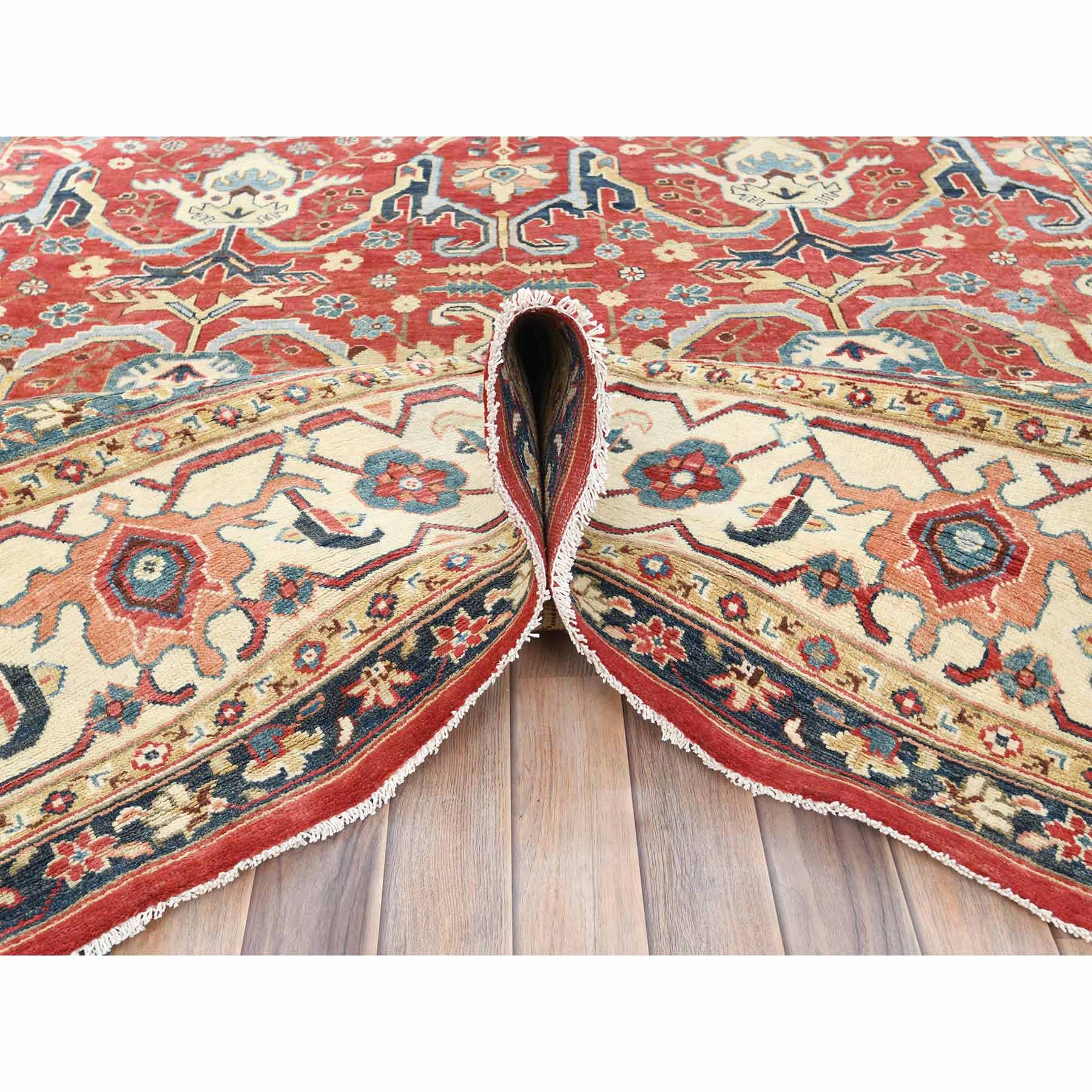 Heriz-Hand-Knotted-Rug-410755