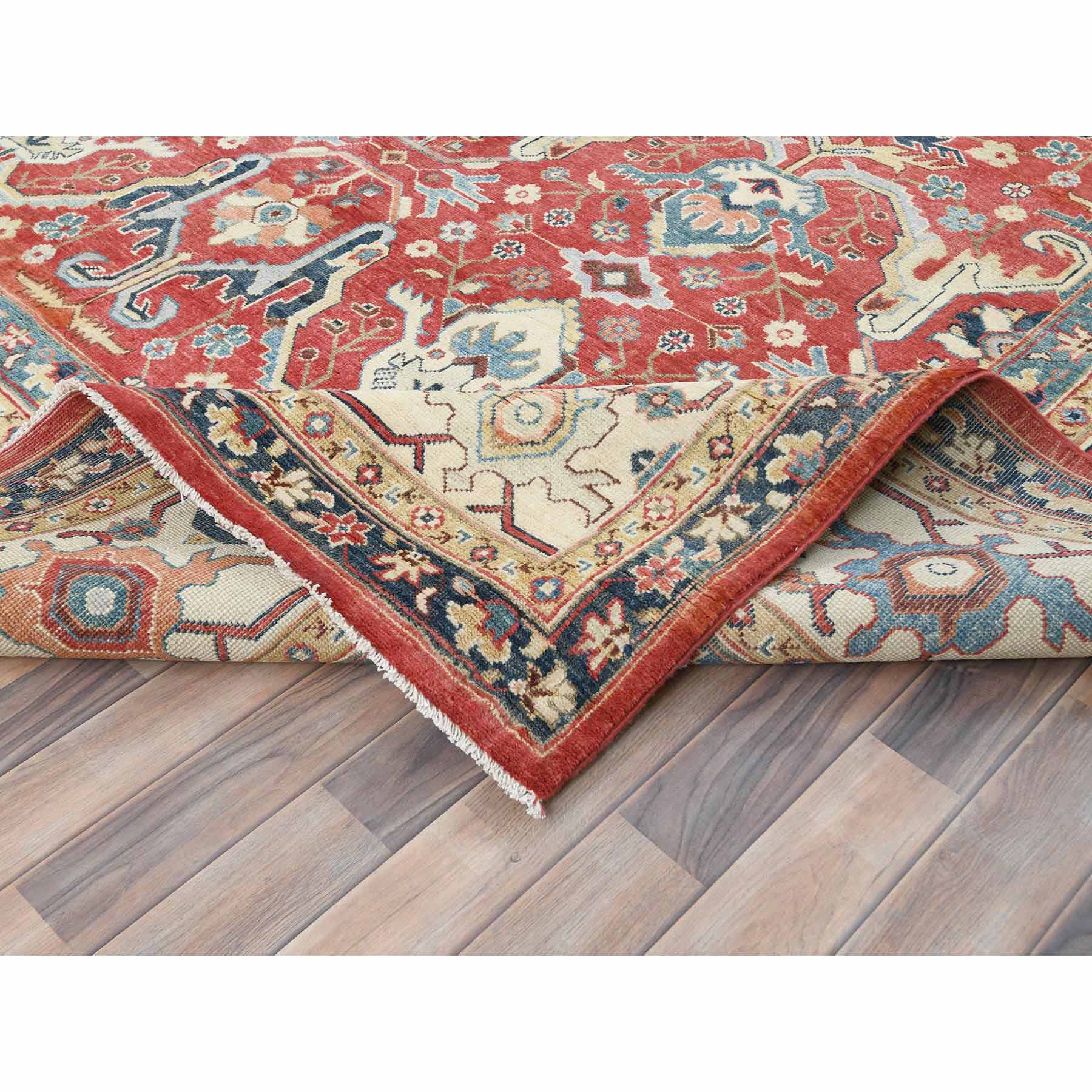 Heriz-Hand-Knotted-Rug-410755