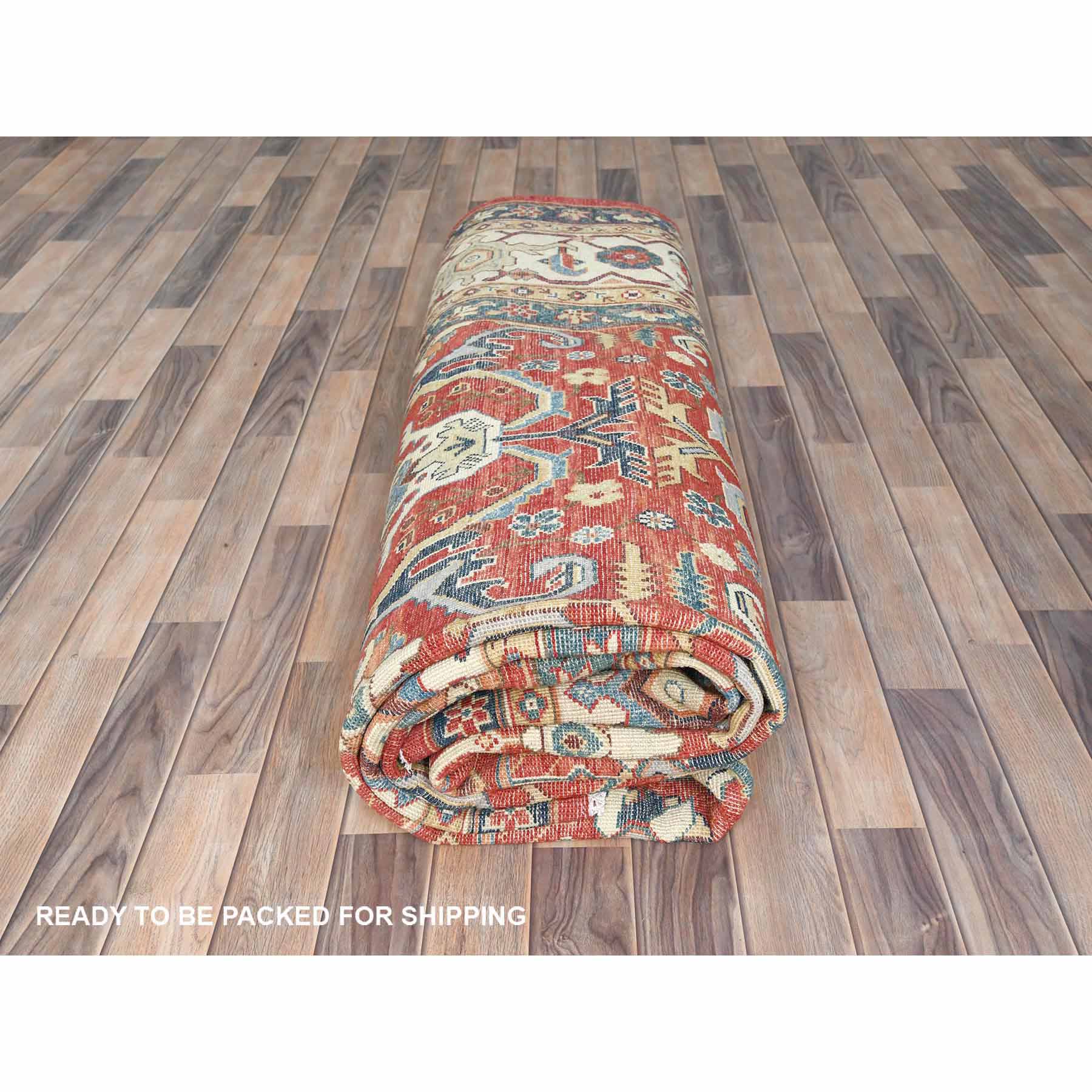 Heriz-Hand-Knotted-Rug-410755
