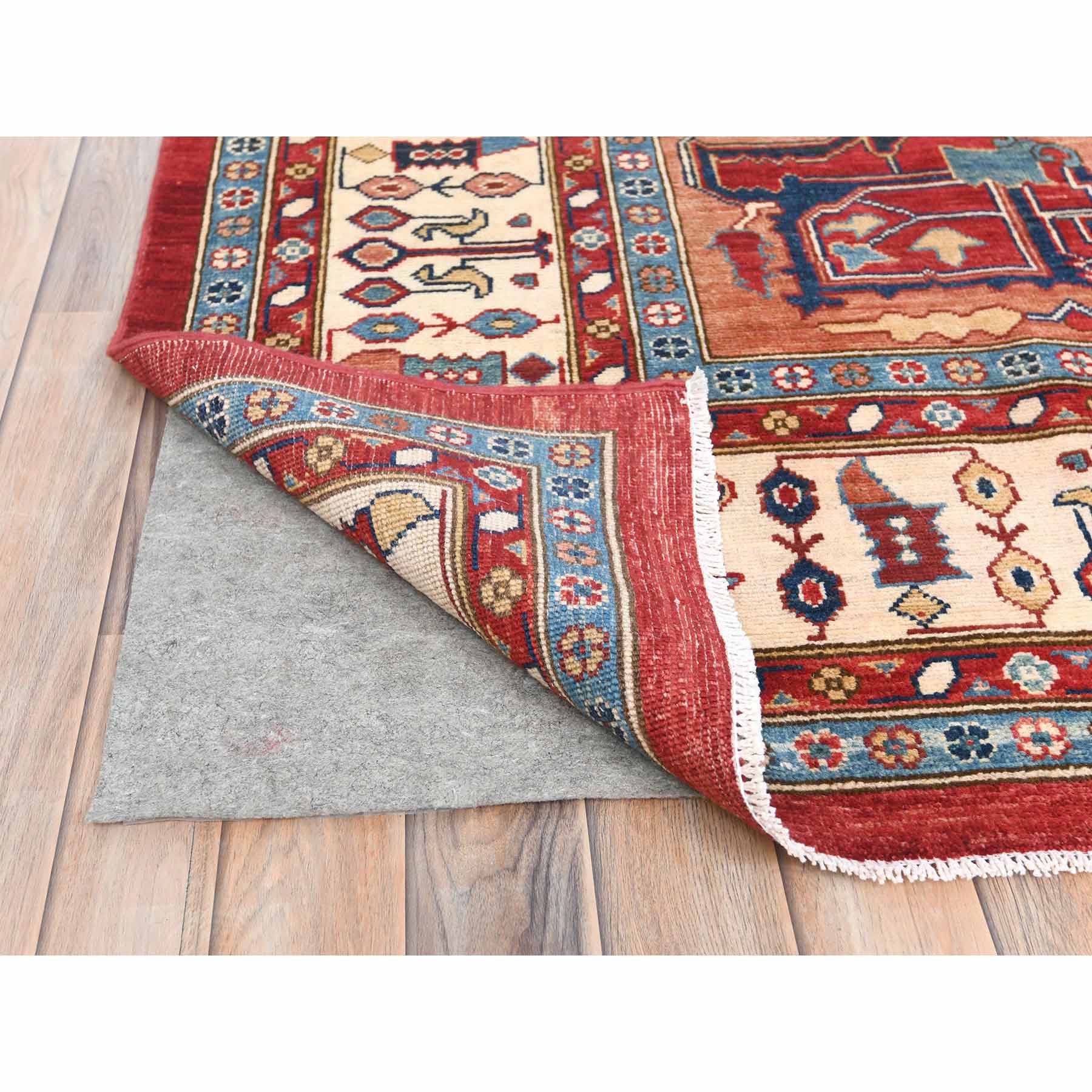 Heriz-Hand-Knotted-Rug-411675