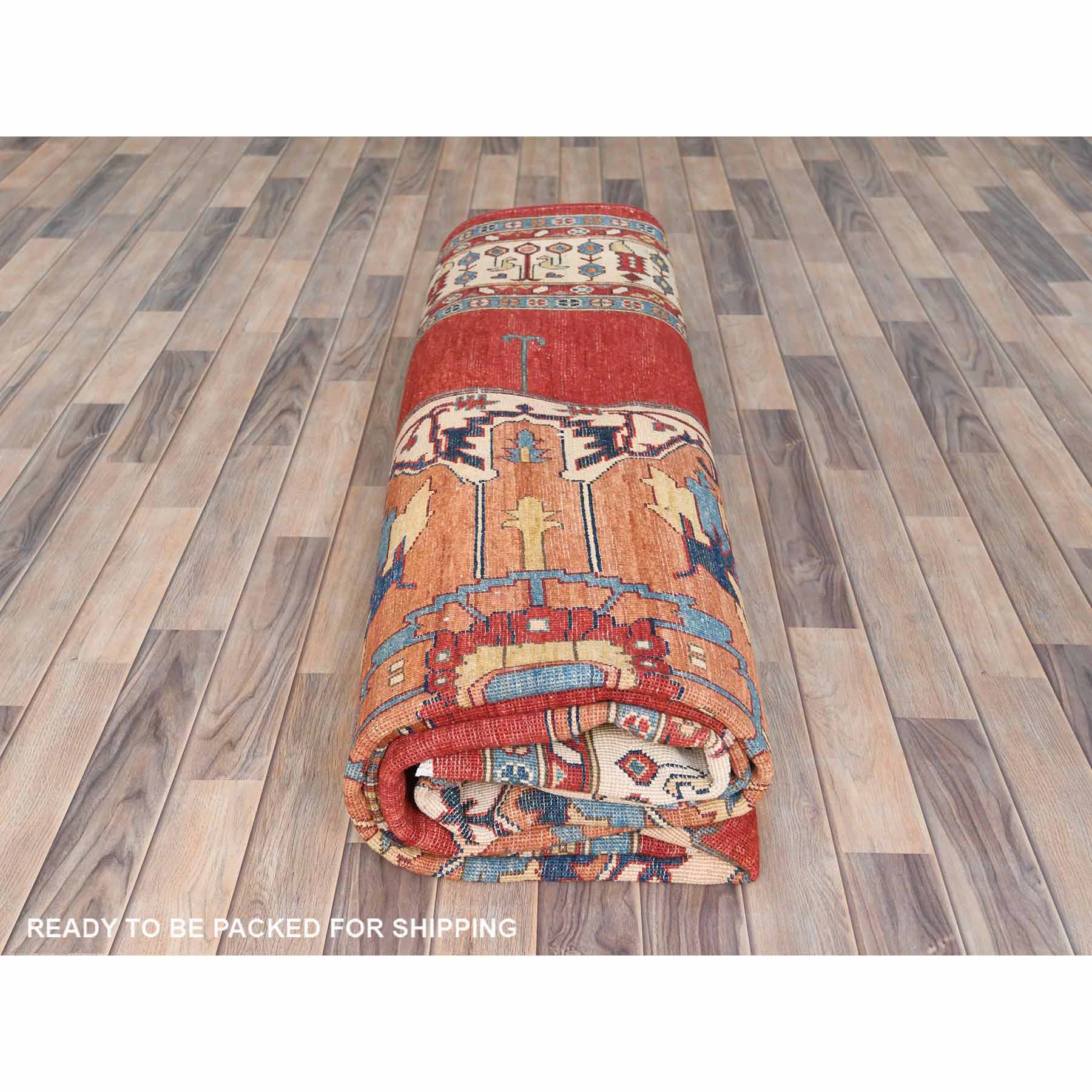 Heriz-Hand-Knotted-Rug-411675