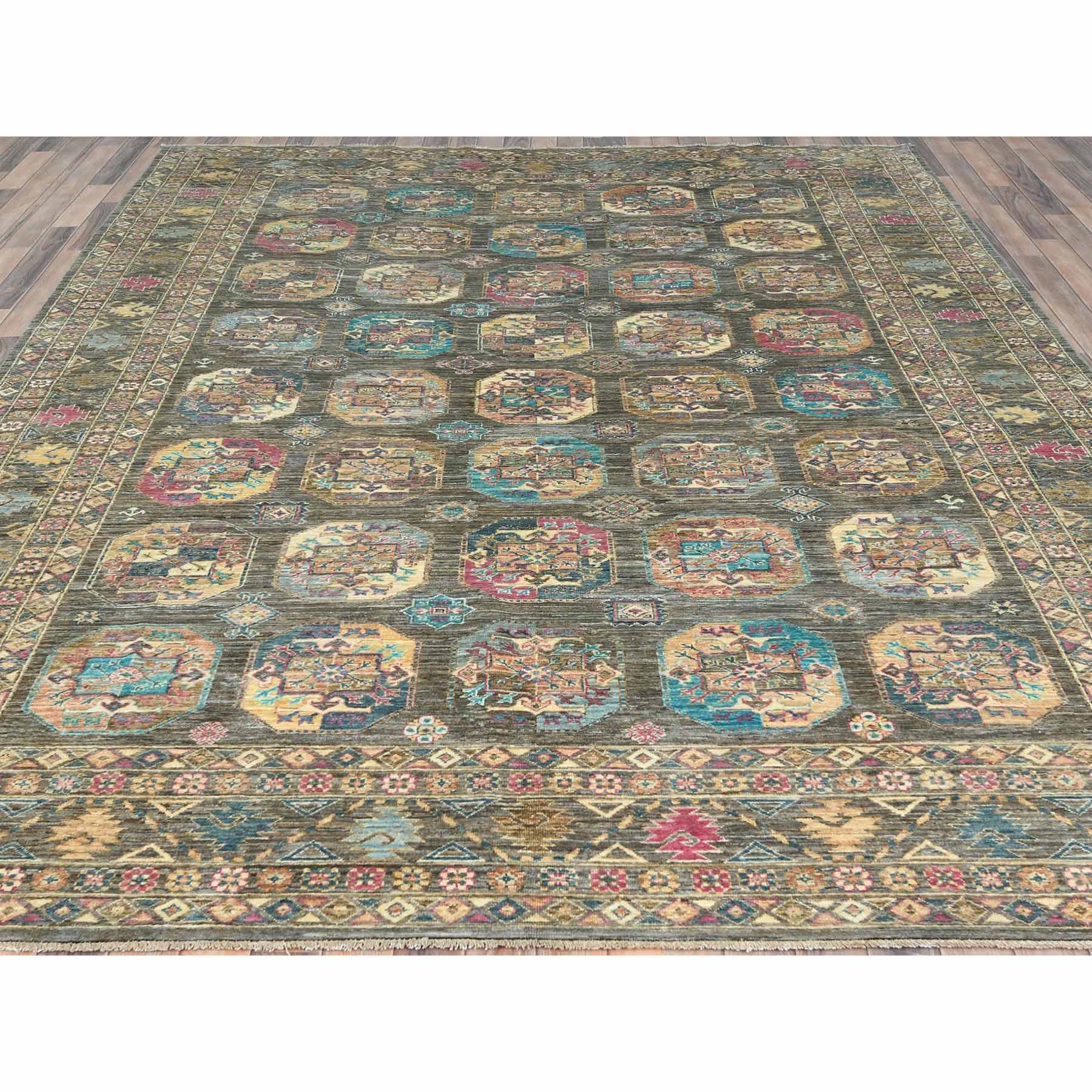 Kazak-Hand-Knotted-Rug-411355