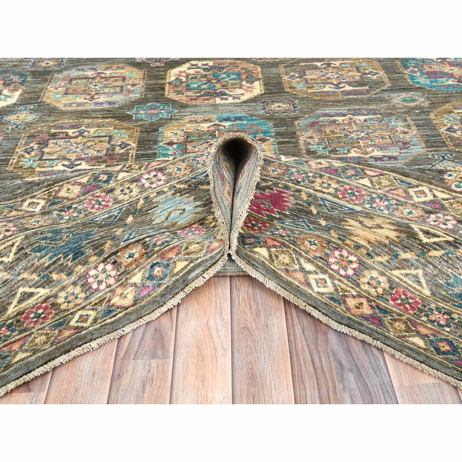 Kazak-Hand-Knotted-Rug-411355