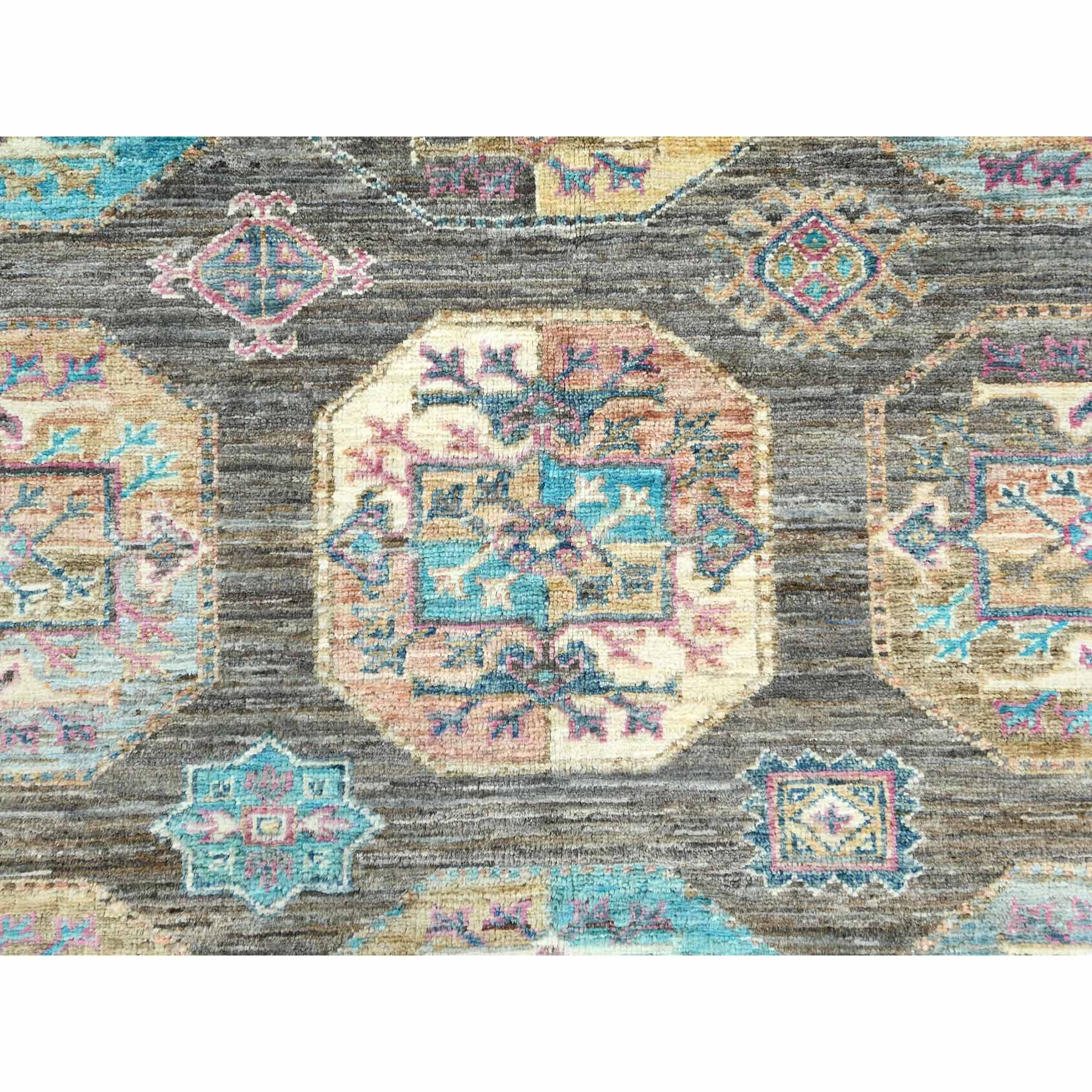 Kazak-Hand-Knotted-Rug-411355