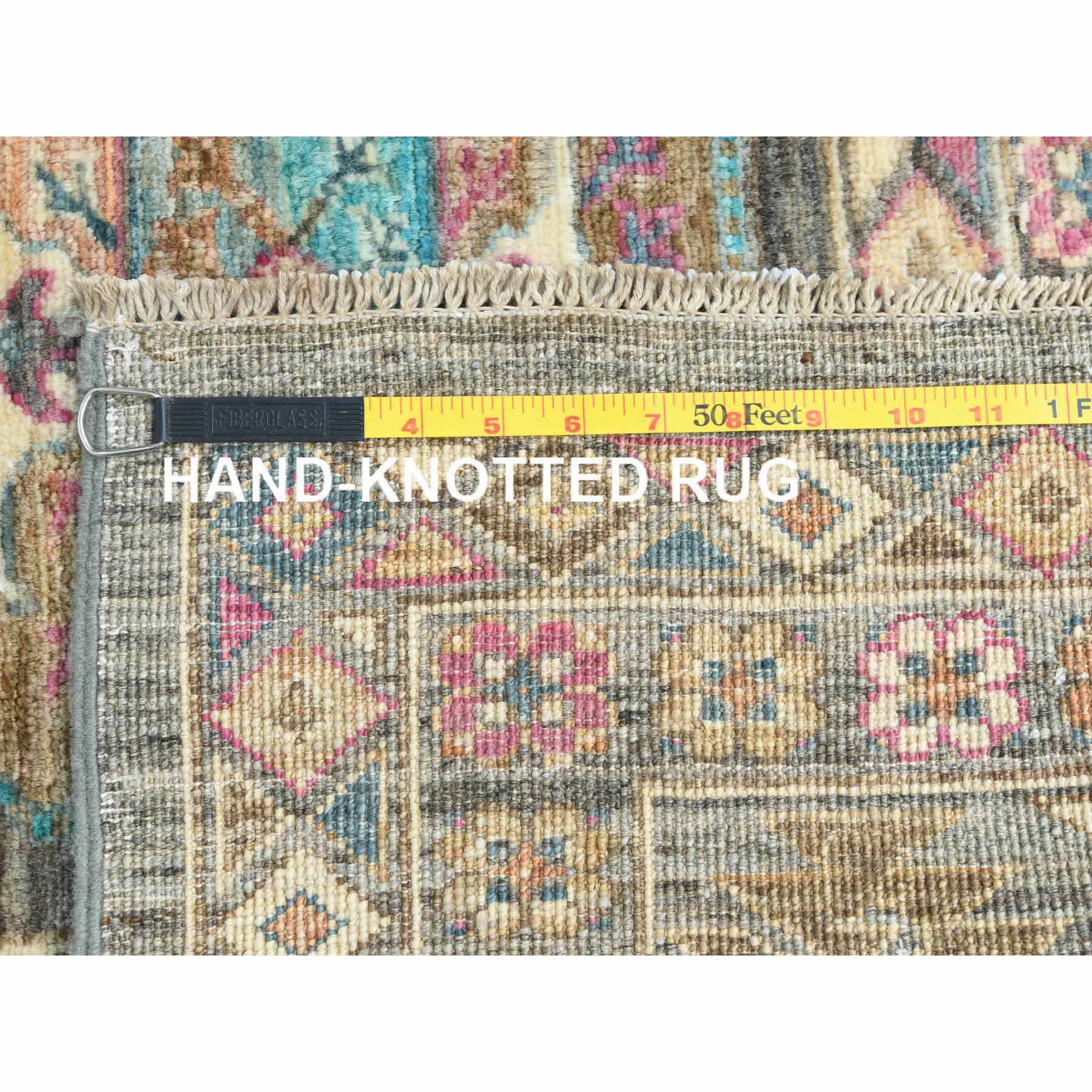 Kazak-Hand-Knotted-Rug-411355