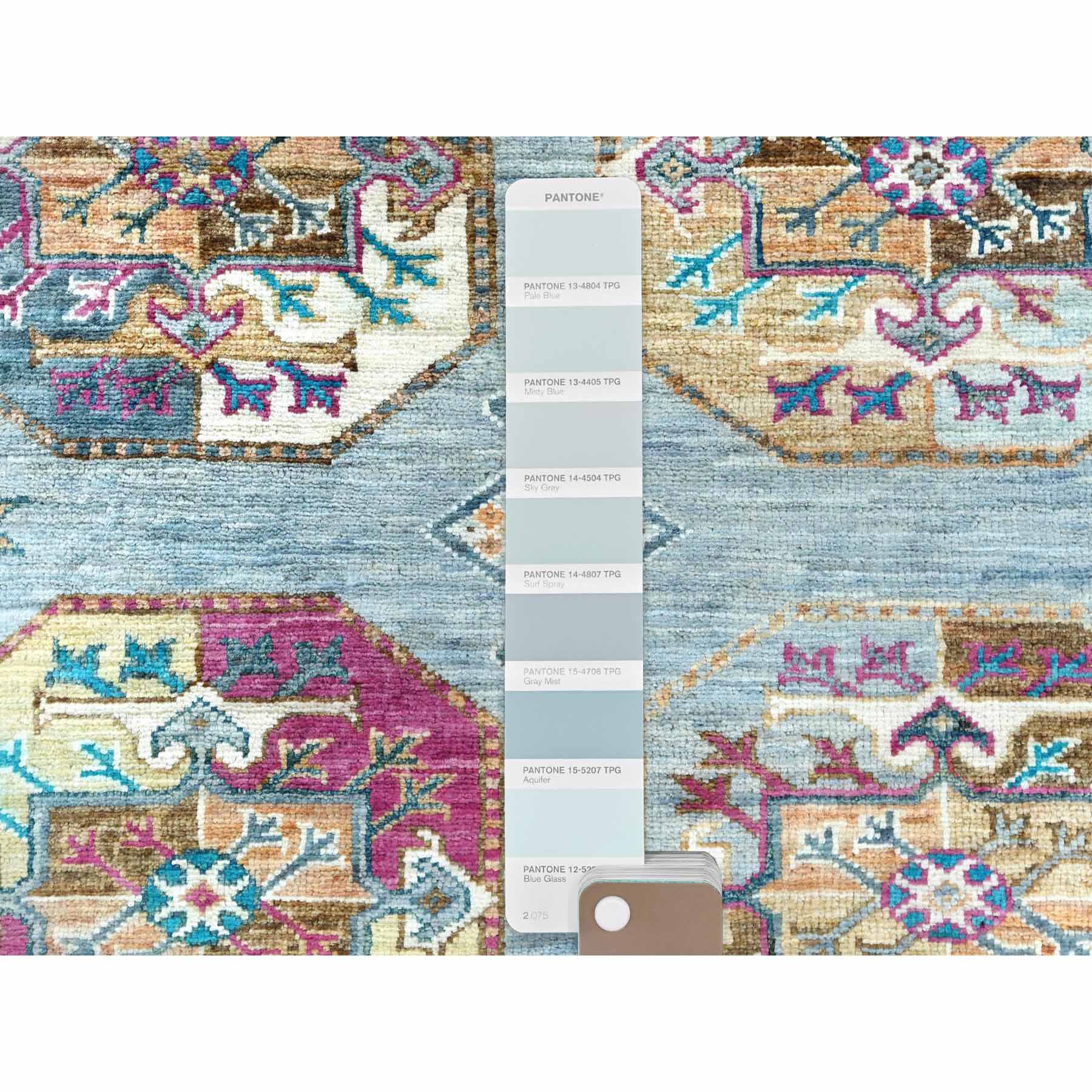 Kazak-Hand-Knotted-Rug-411365