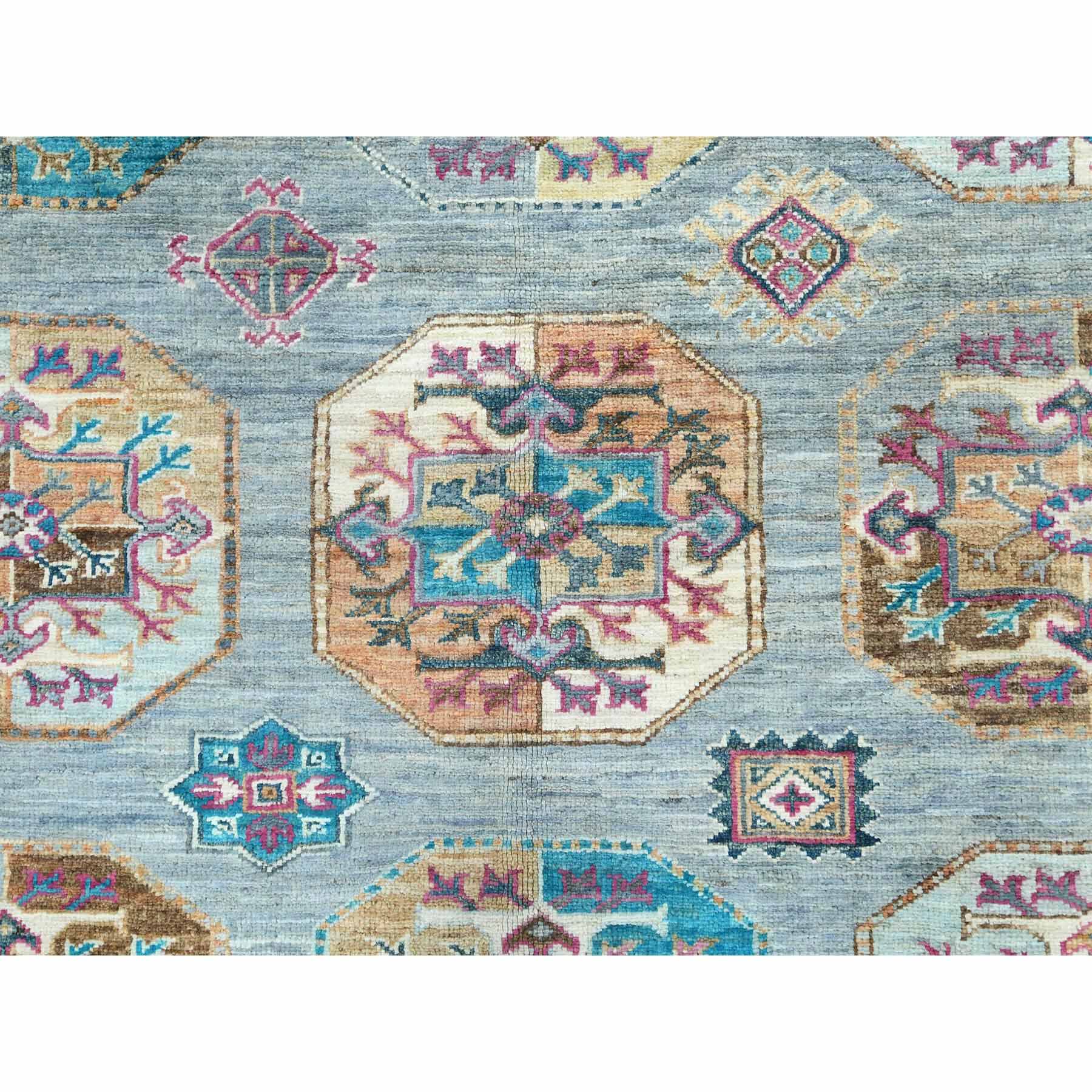 Kazak-Hand-Knotted-Rug-411365