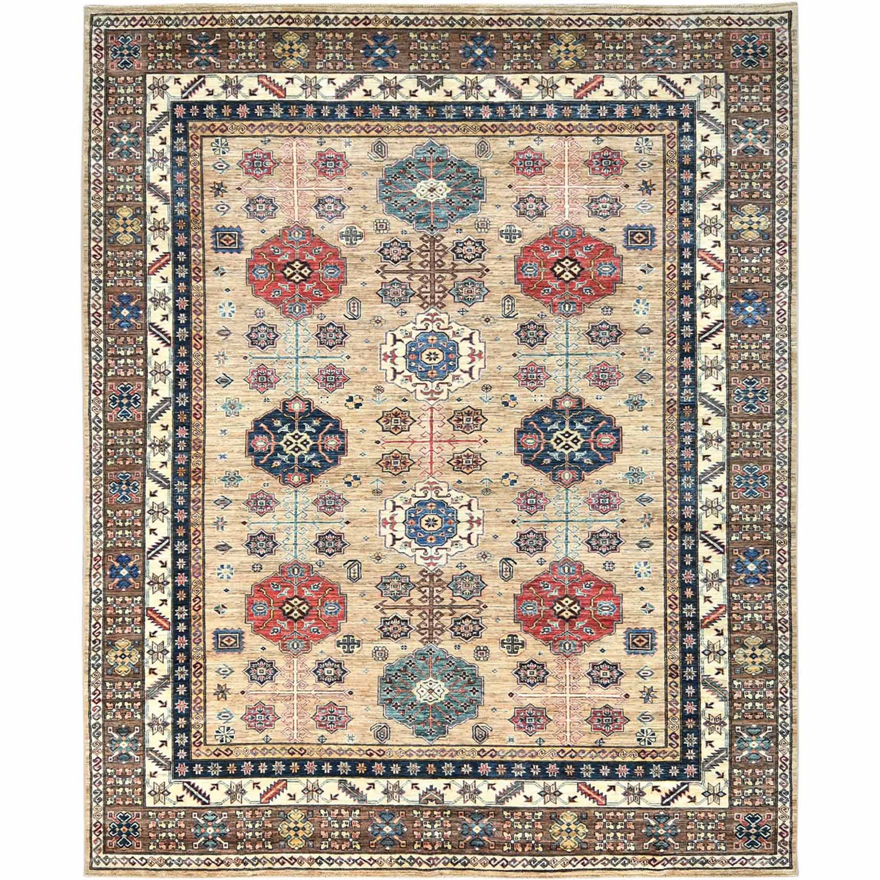 Kazak-Hand-Knotted-Rug-411385