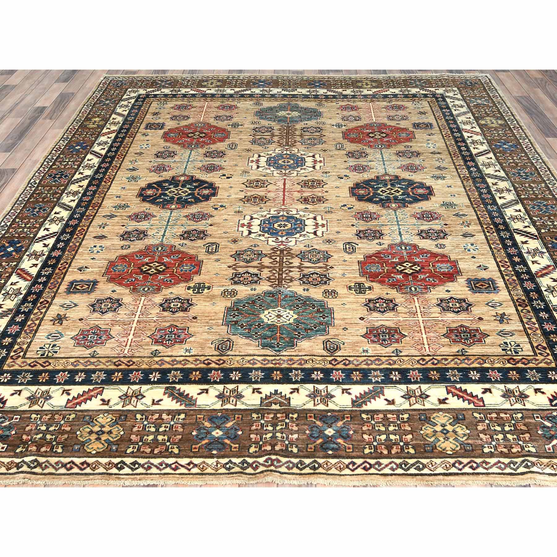 Kazak-Hand-Knotted-Rug-411385