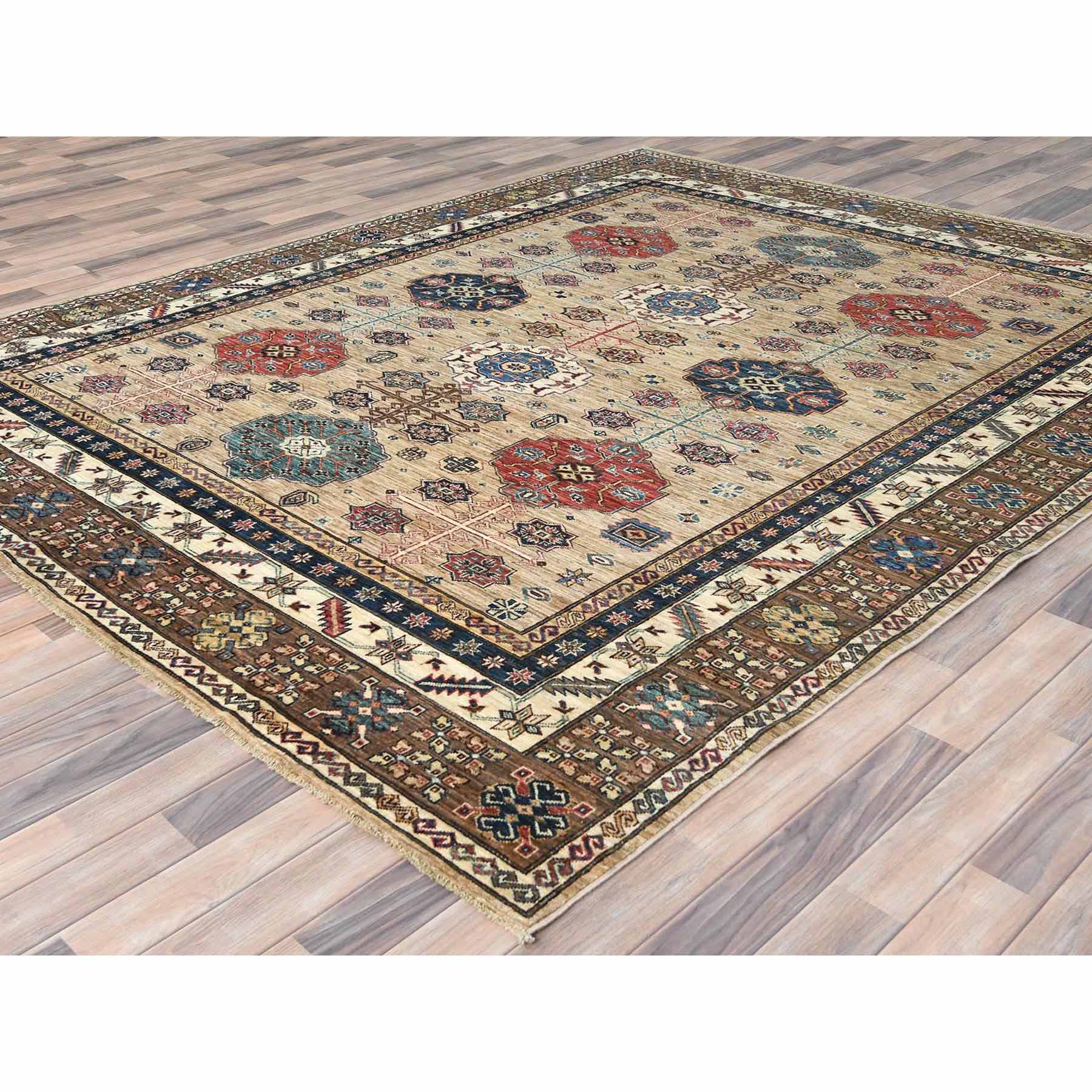 Kazak-Hand-Knotted-Rug-411385