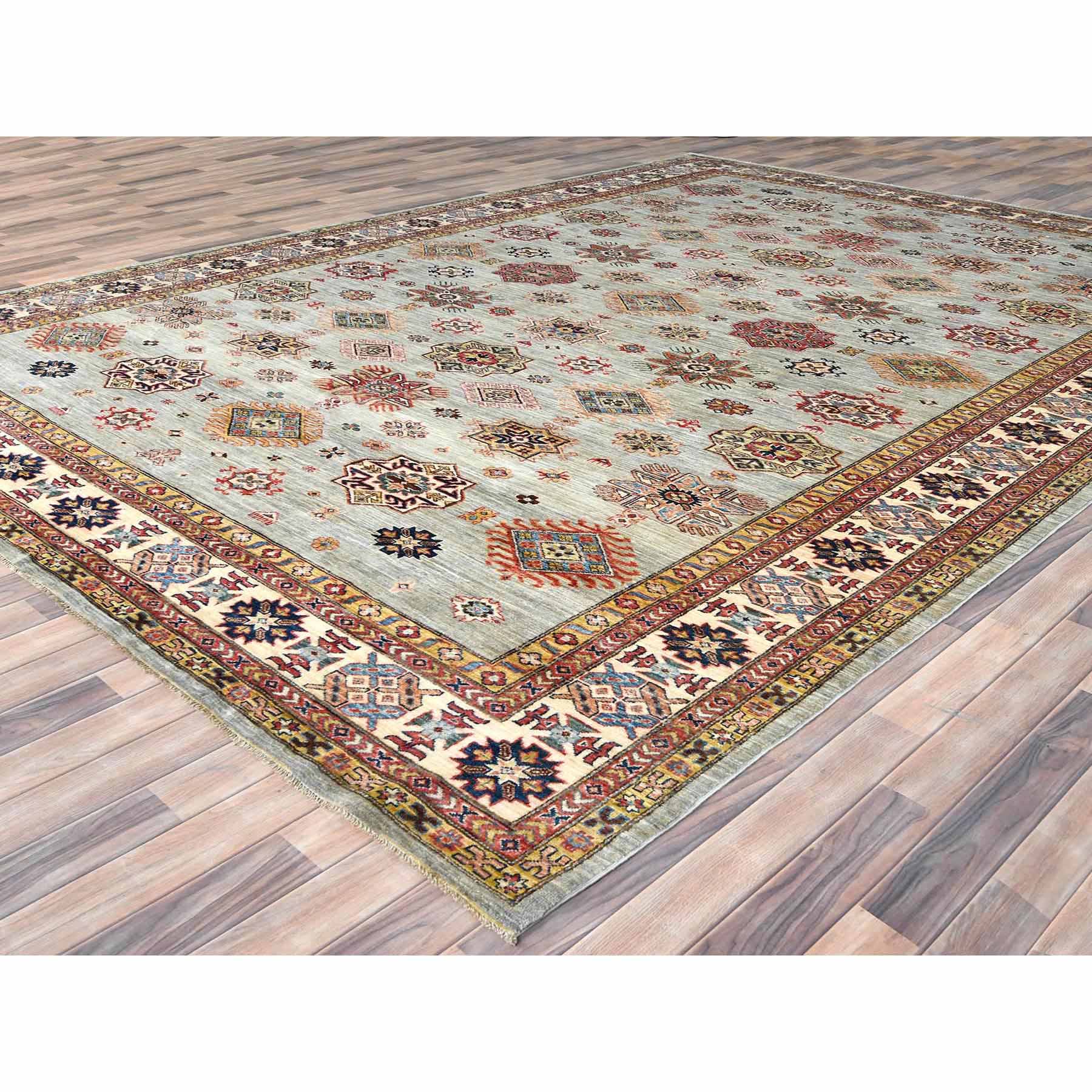 Kazak-Hand-Knotted-Rug-411390