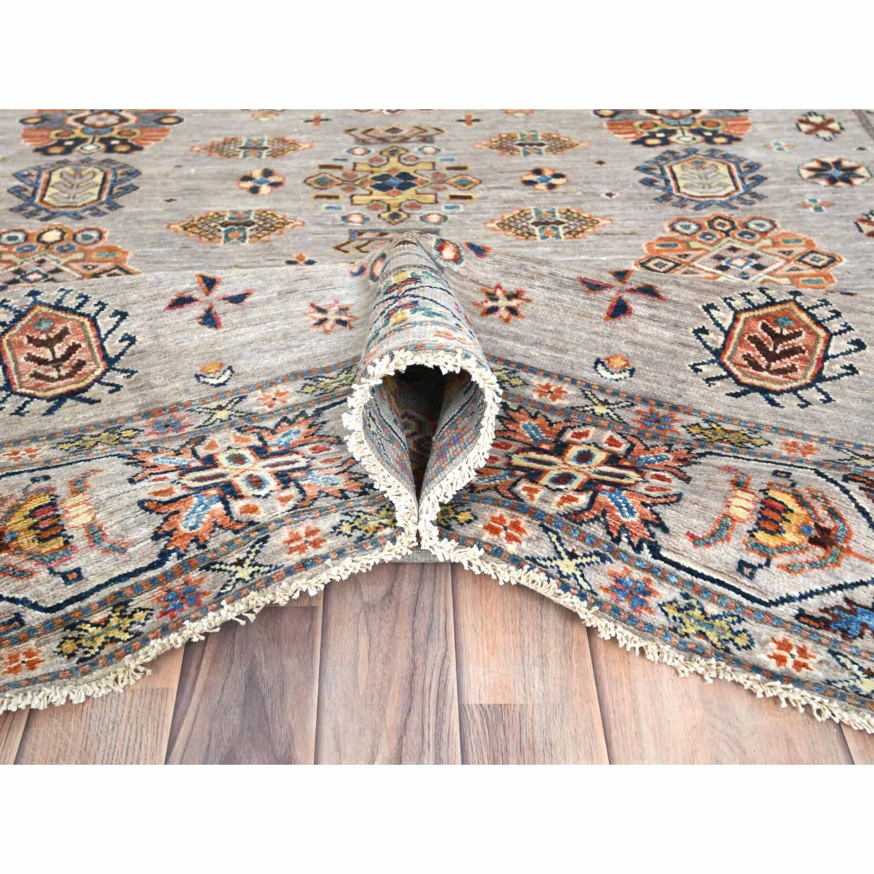 Kazak-Hand-Knotted-Rug-411395