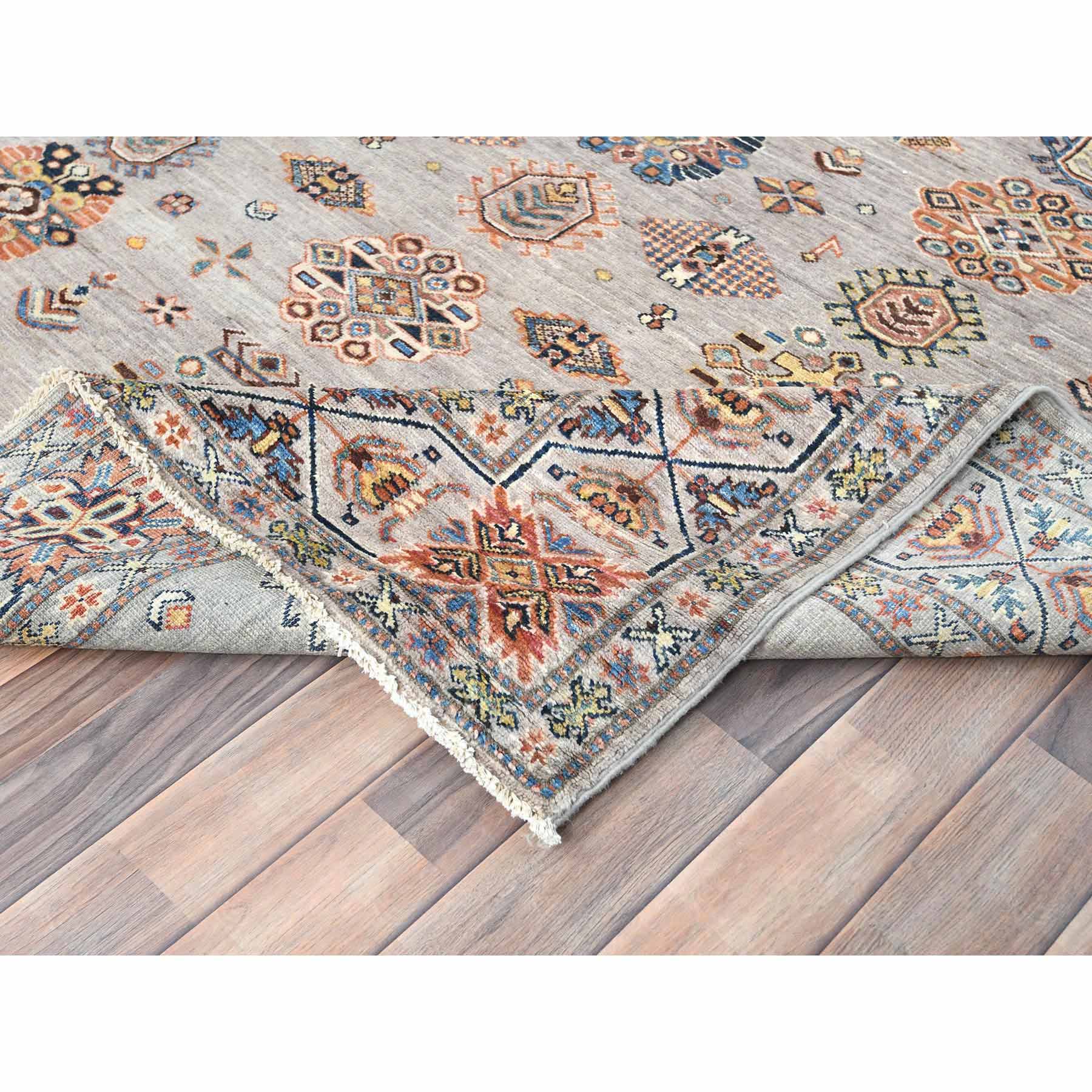 Kazak-Hand-Knotted-Rug-411395