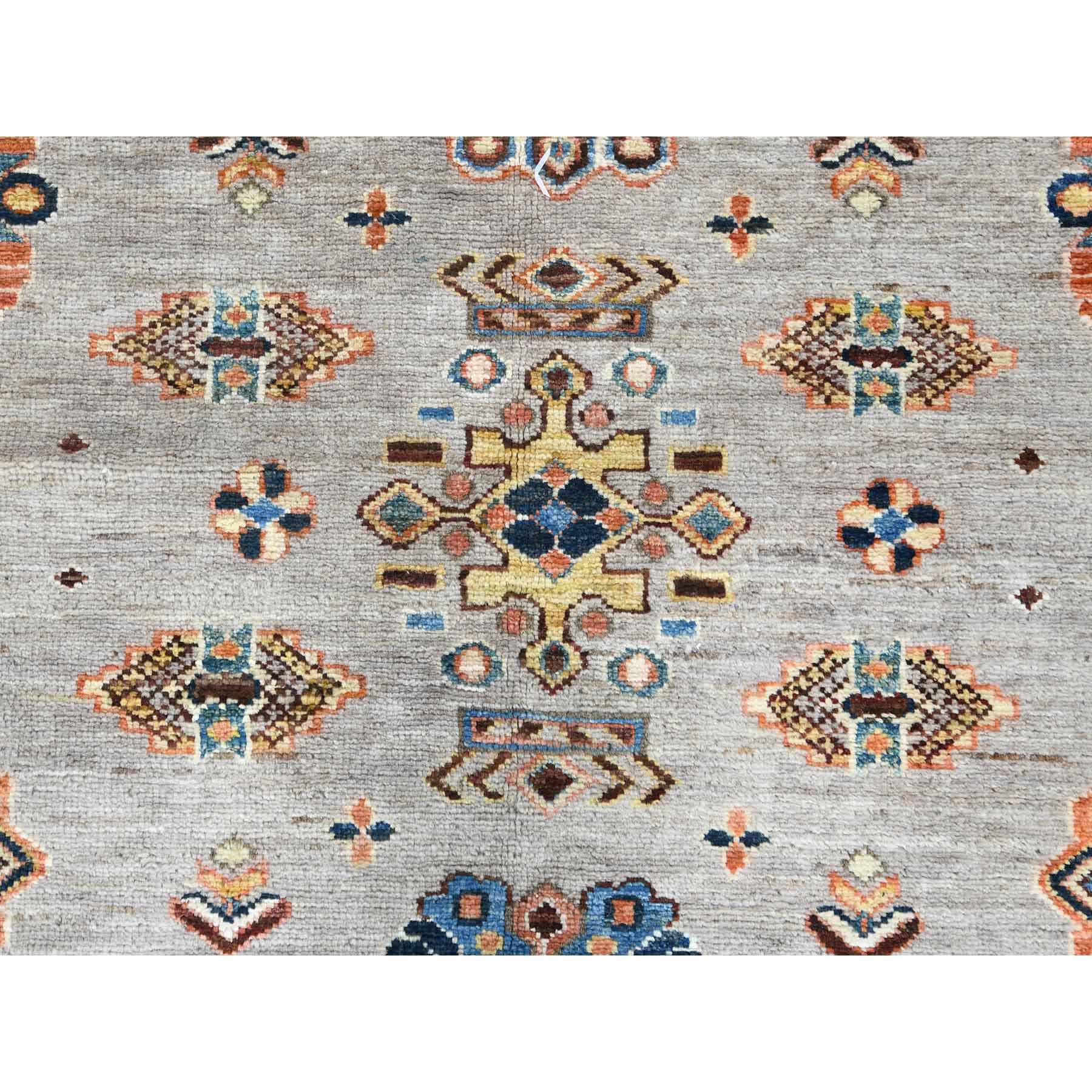 Kazak-Hand-Knotted-Rug-411395