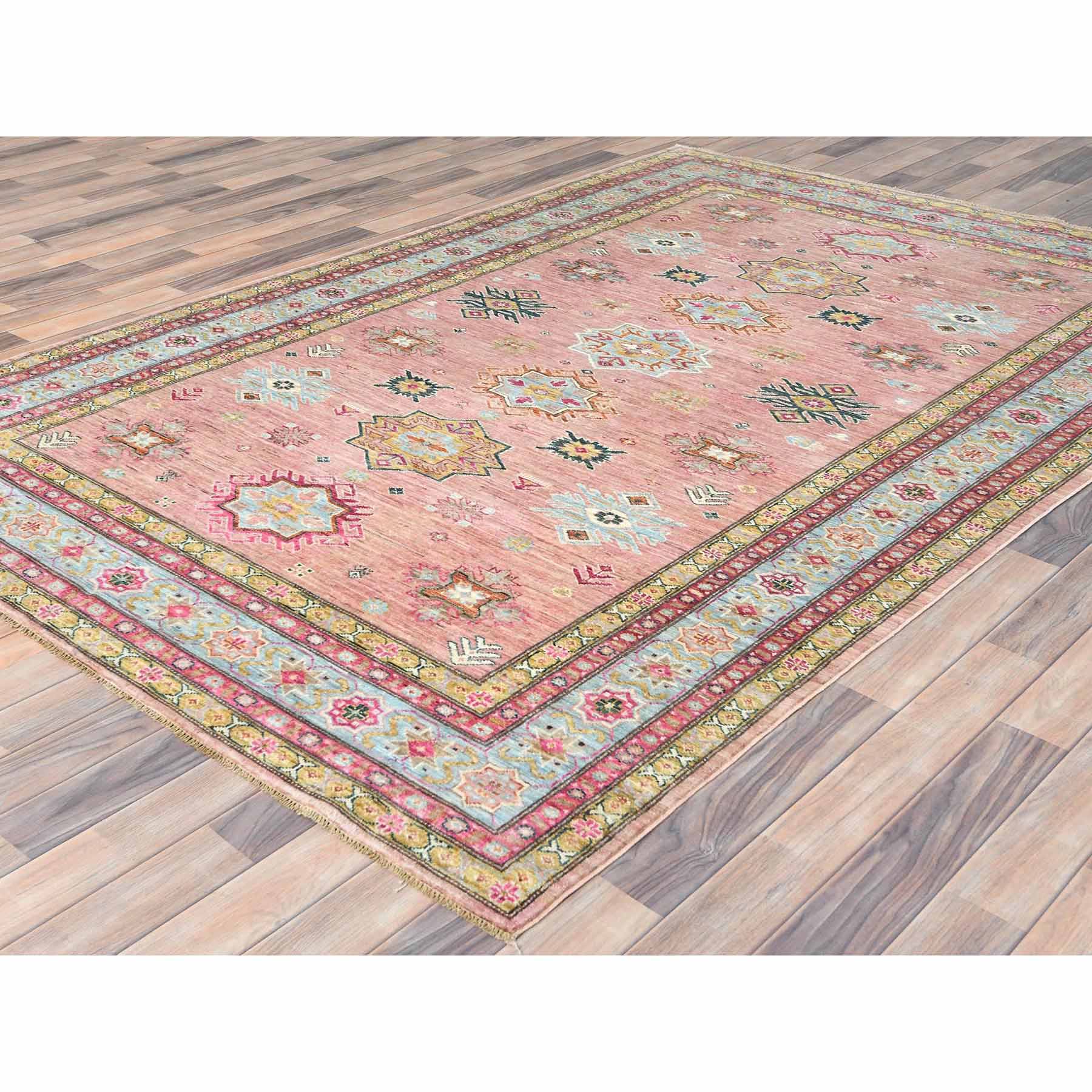 Kazak-Hand-Knotted-Rug-411430