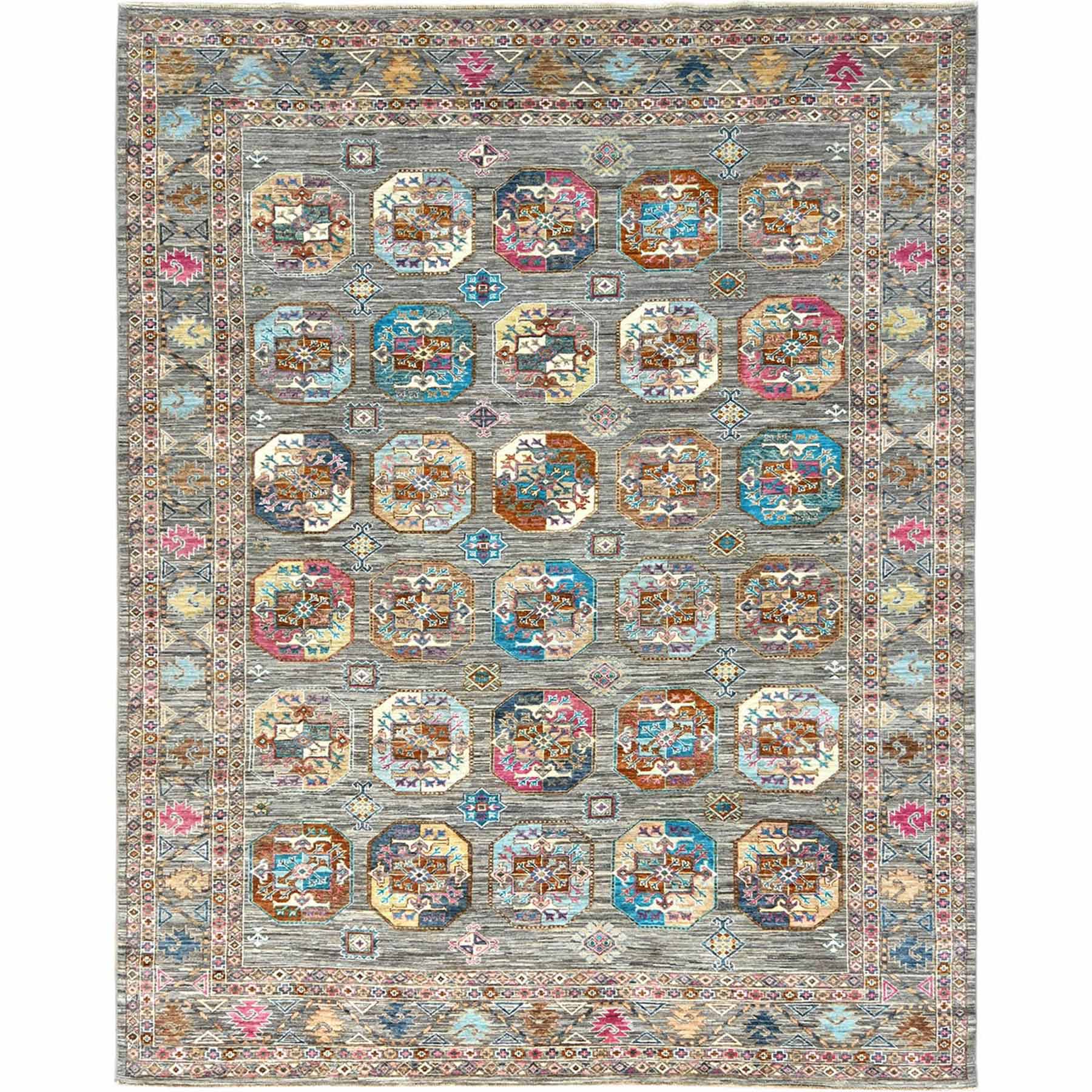 Kazak-Hand-Knotted-Rug-411485