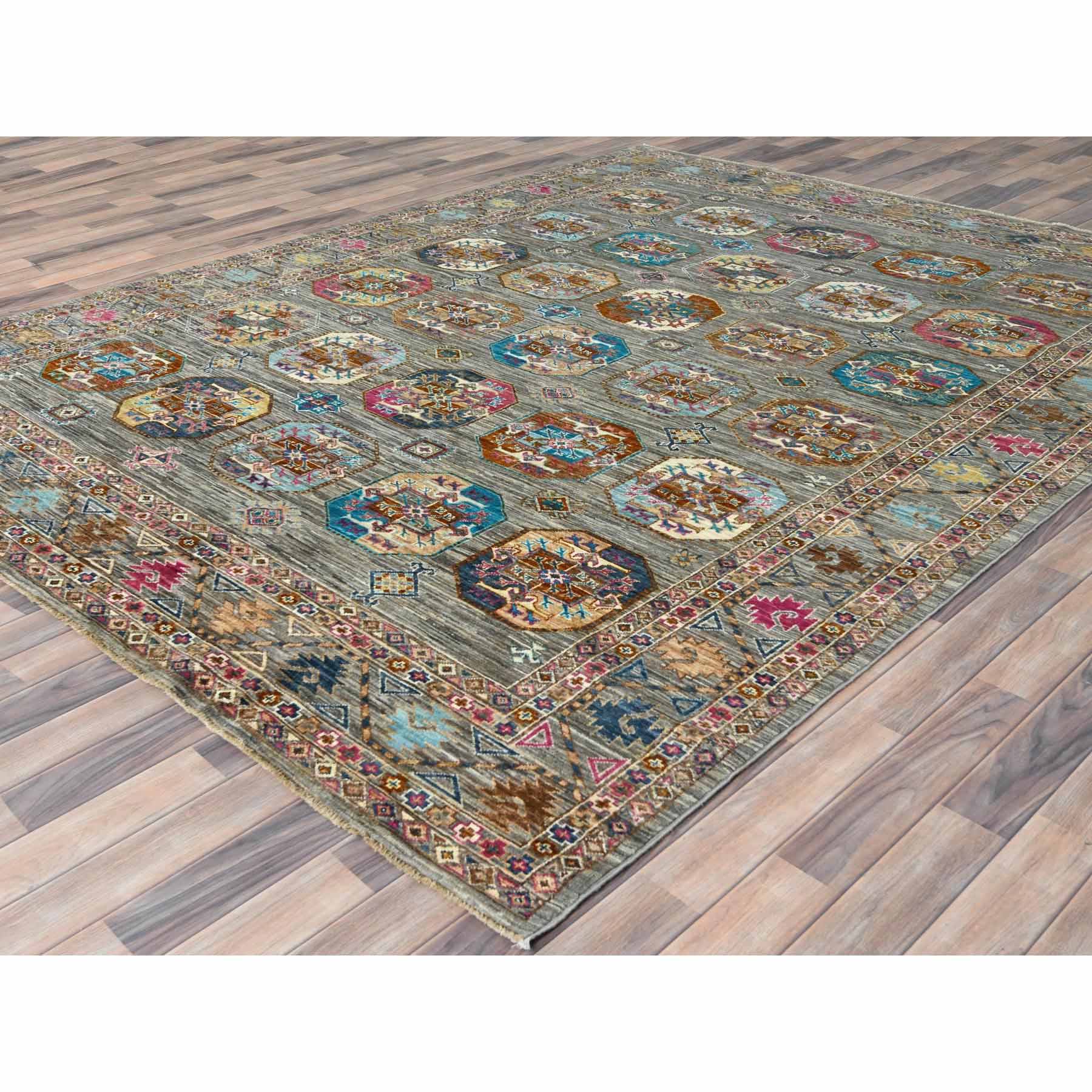 Kazak-Hand-Knotted-Rug-411485