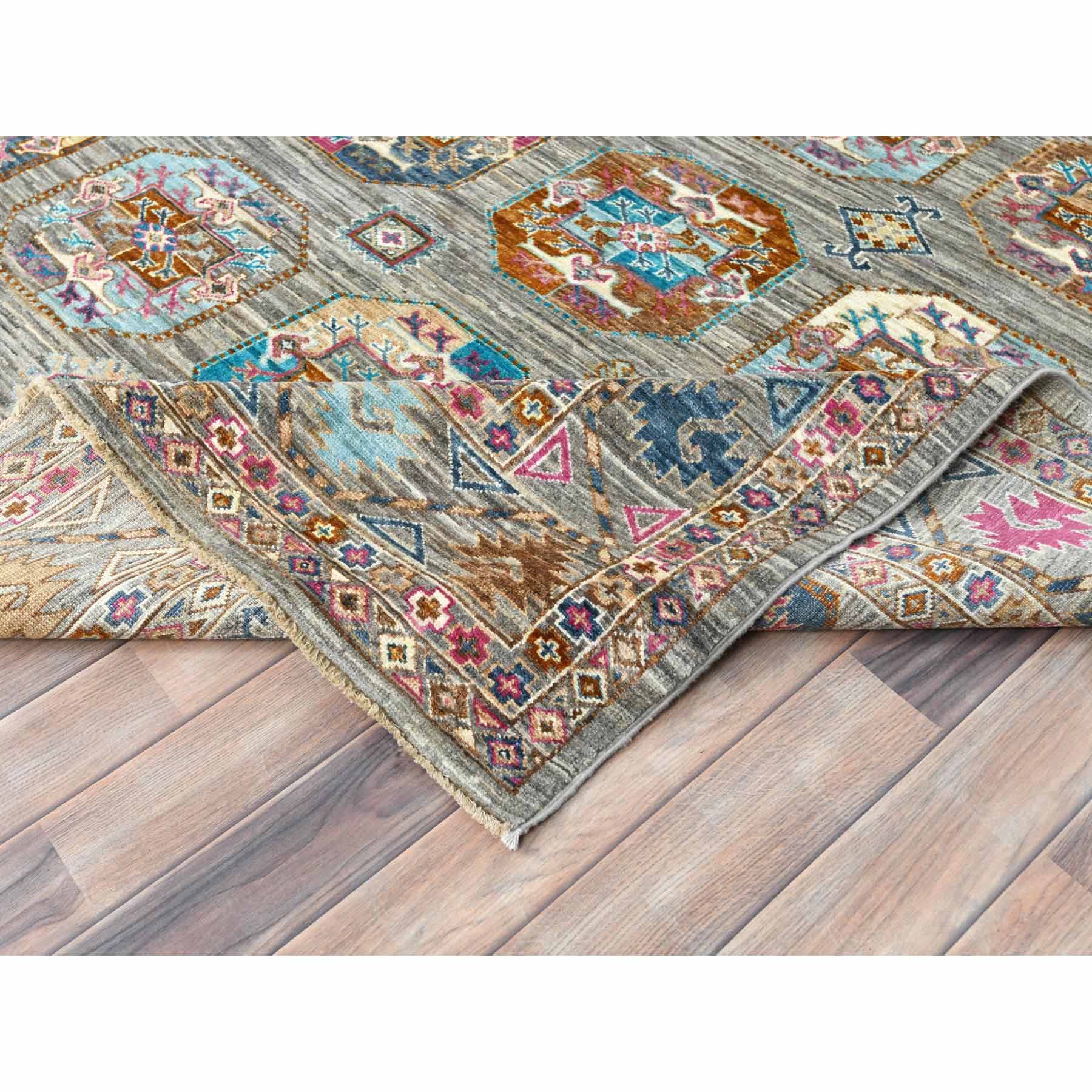 Kazak-Hand-Knotted-Rug-411485