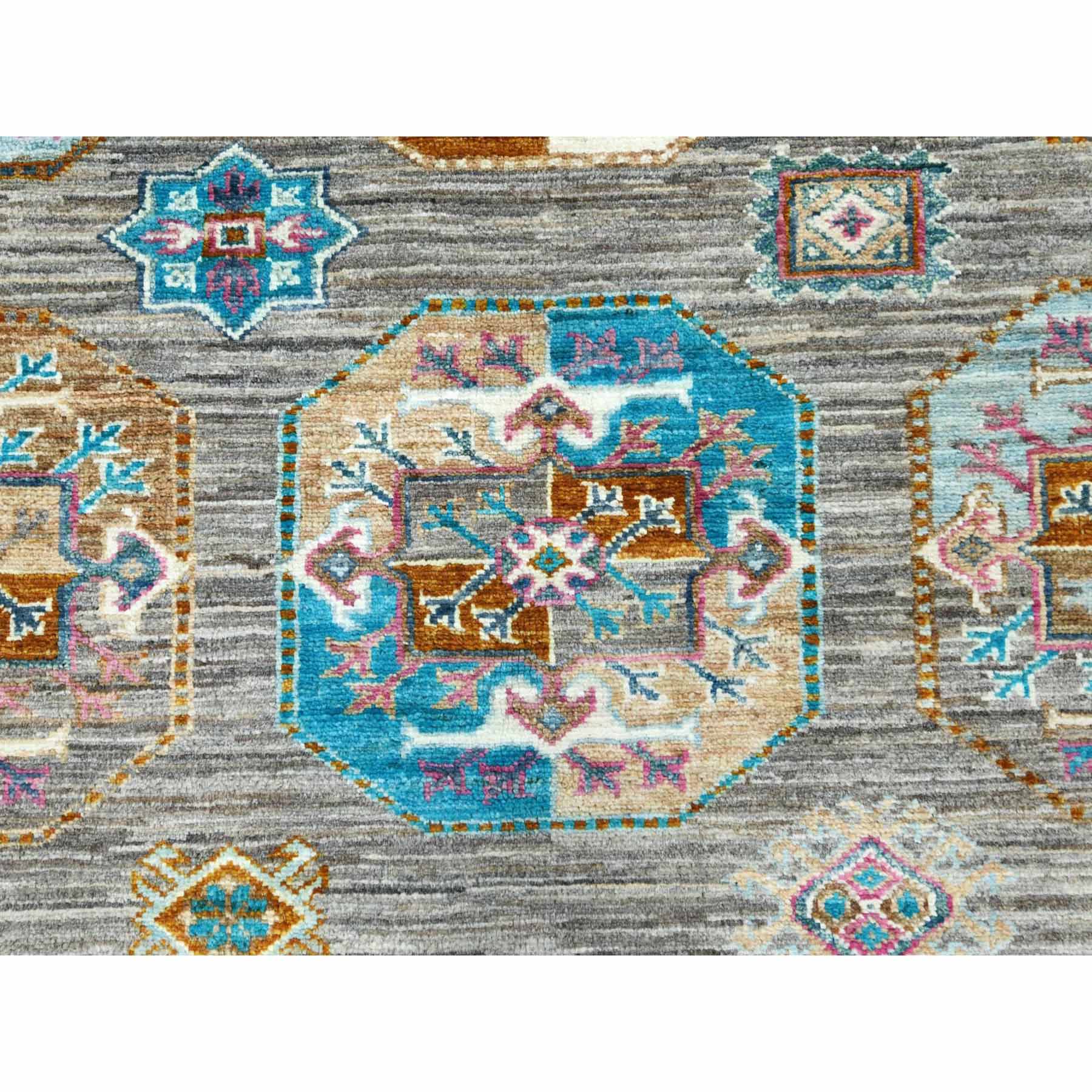 Kazak-Hand-Knotted-Rug-411485