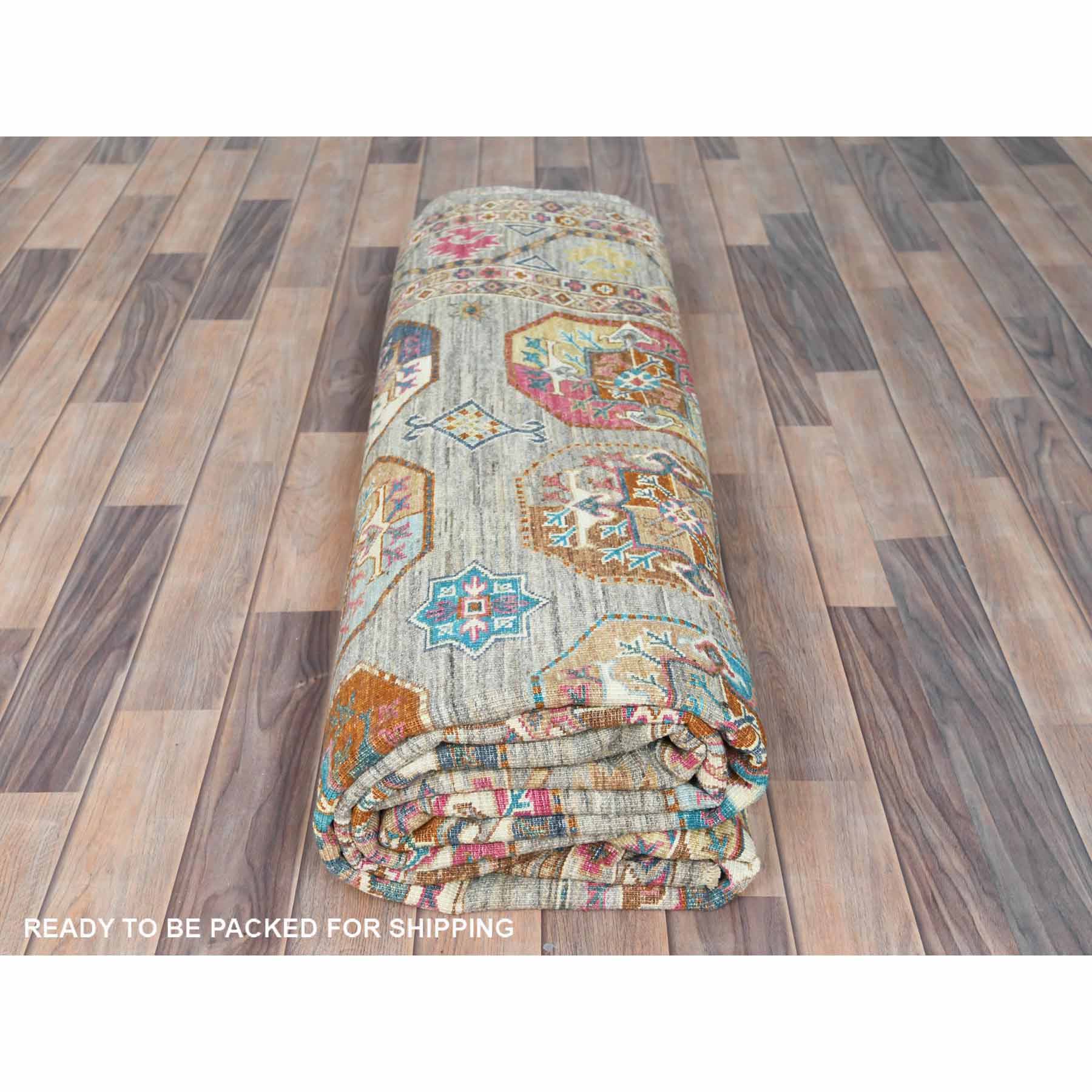 Kazak-Hand-Knotted-Rug-411485