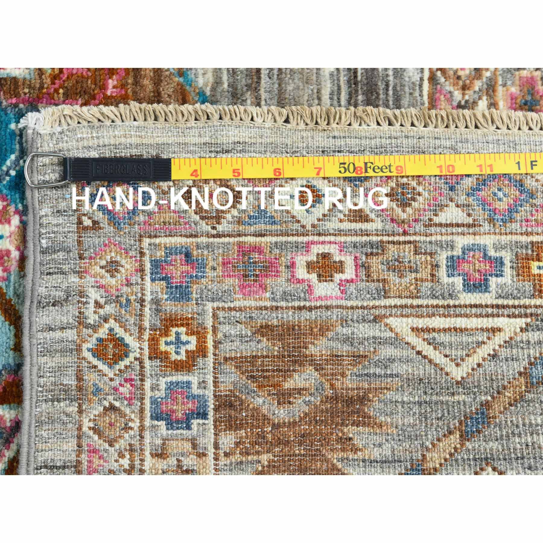 Kazak-Hand-Knotted-Rug-411485