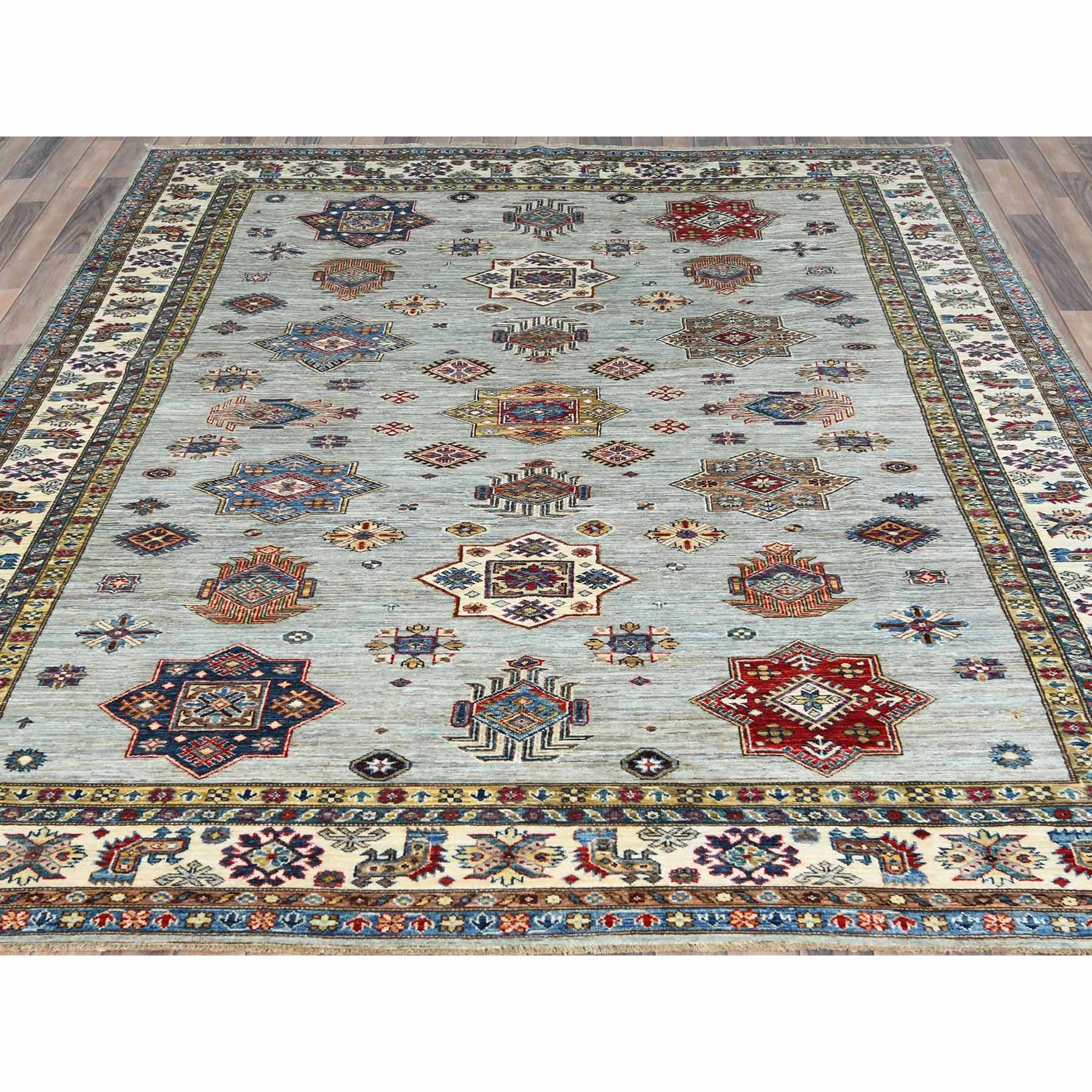 Kazak-Hand-Knotted-Rug-411525