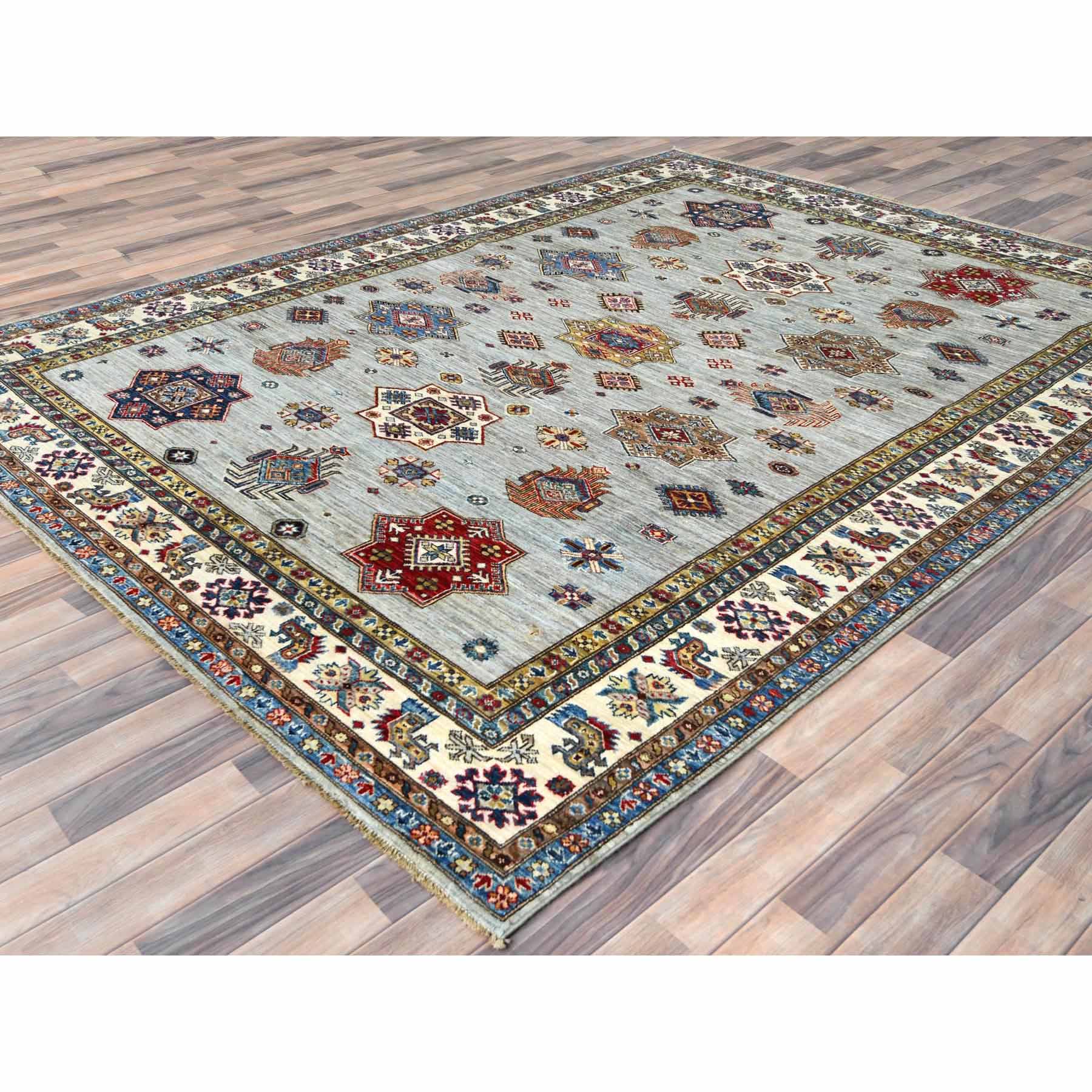 Kazak-Hand-Knotted-Rug-411525