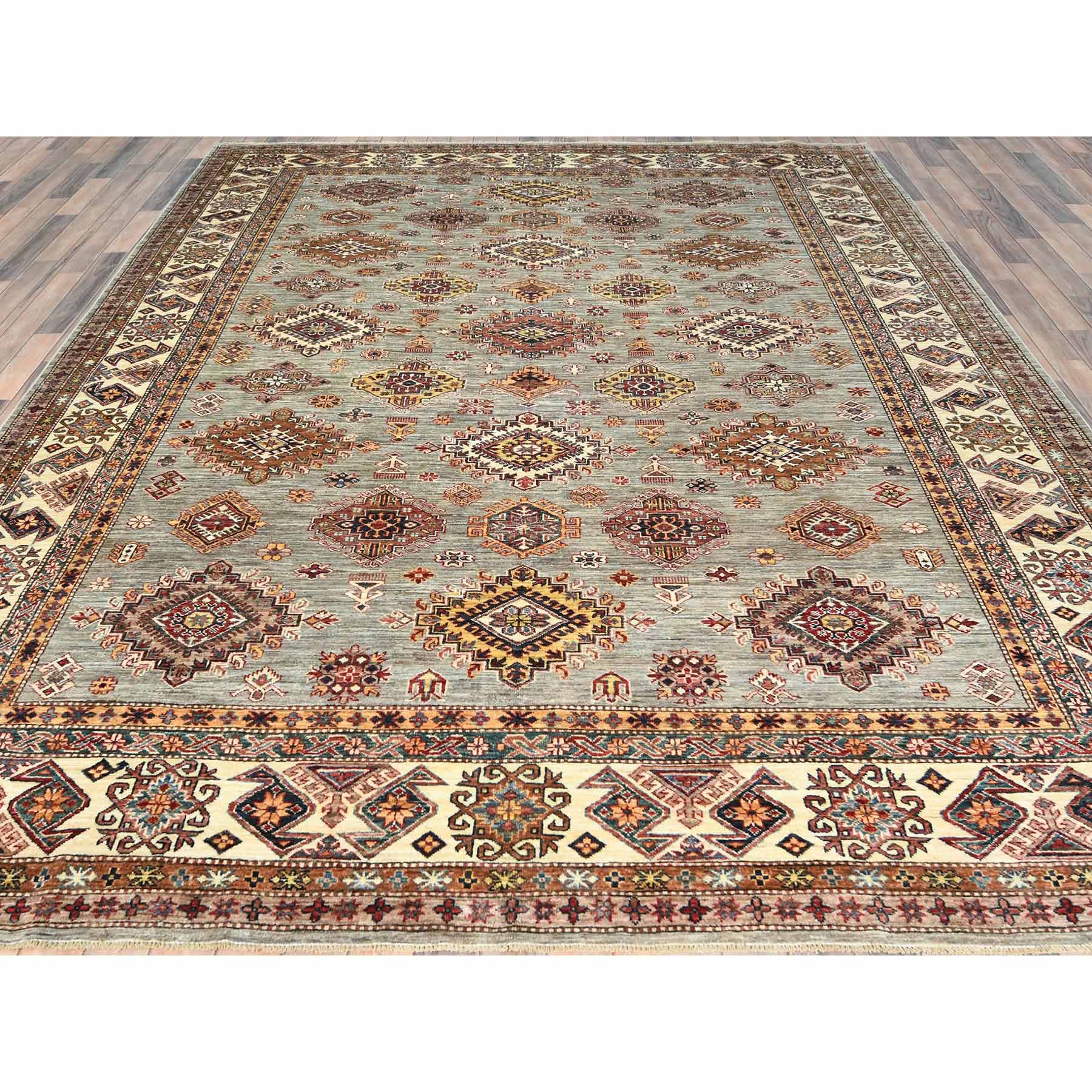 Kazak-Hand-Knotted-Rug-411565