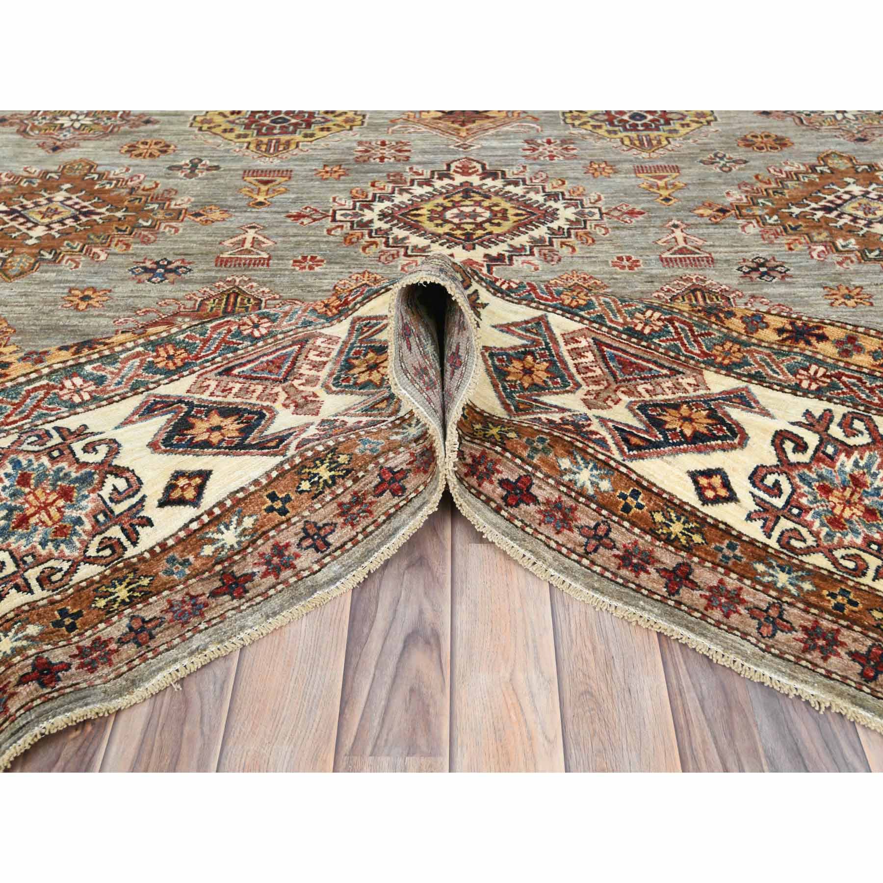 Kazak-Hand-Knotted-Rug-411565