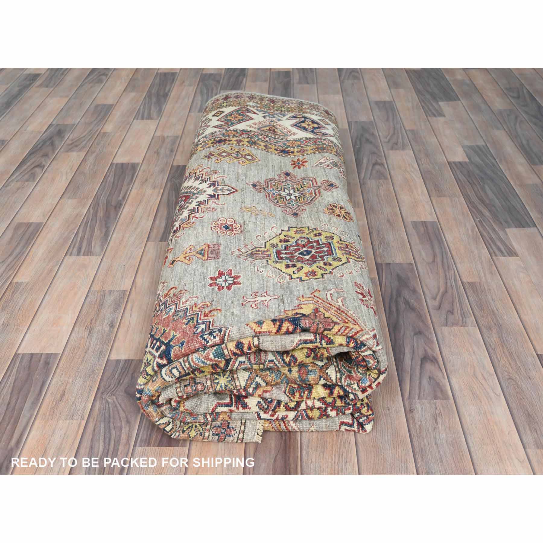 Kazak-Hand-Knotted-Rug-411565