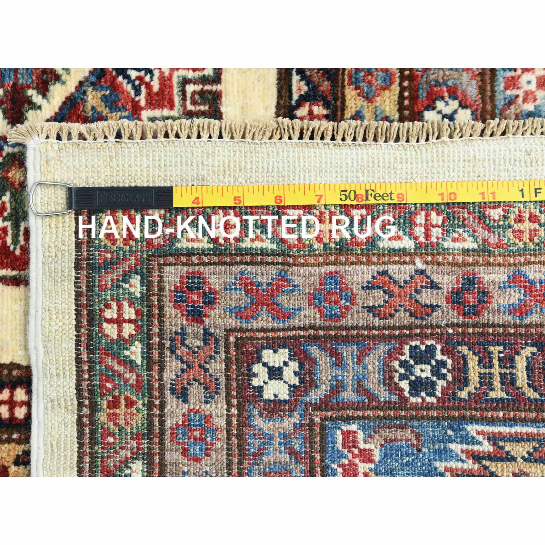 Kazak-Hand-Knotted-Rug-411575