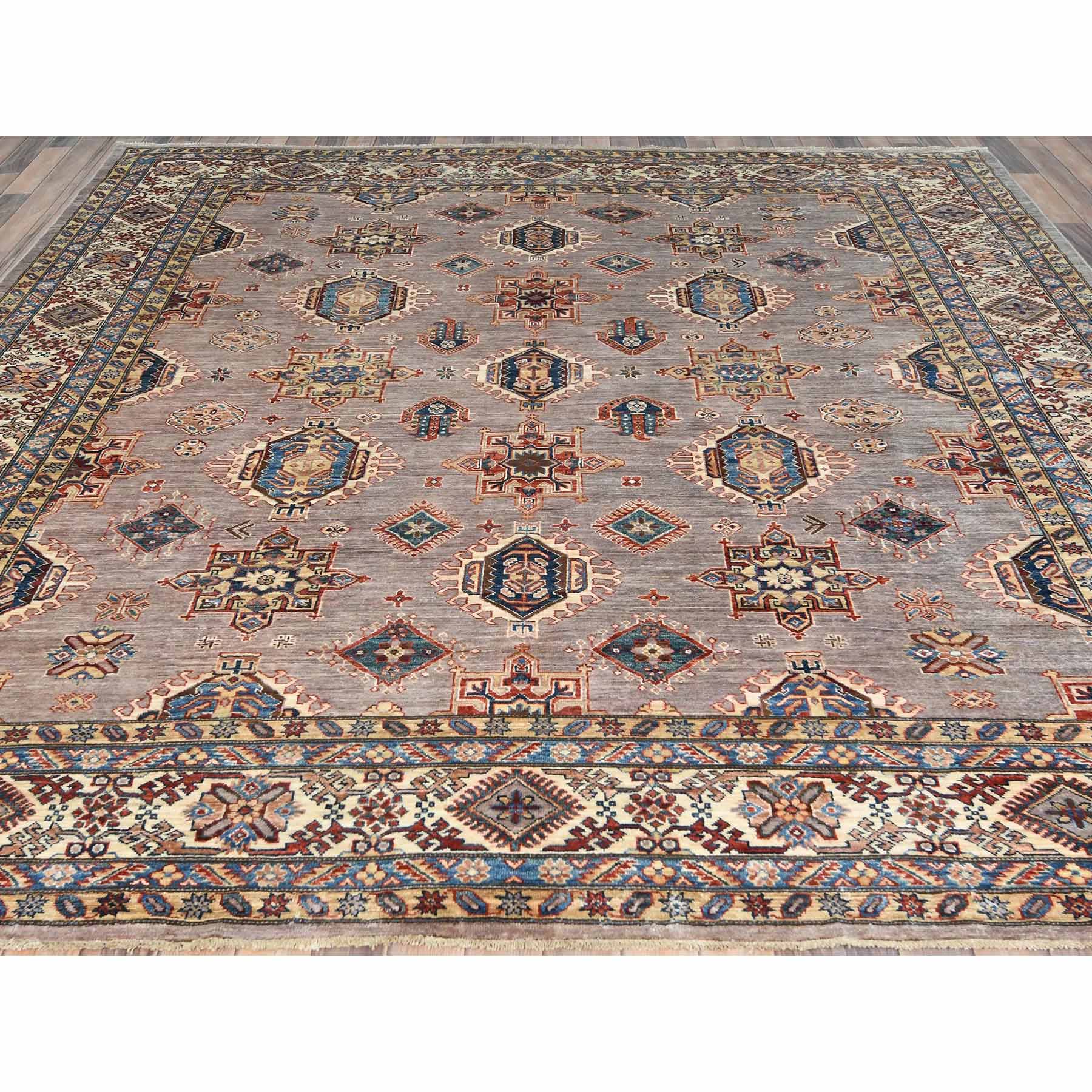 Kazak-Hand-Knotted-Rug-411595