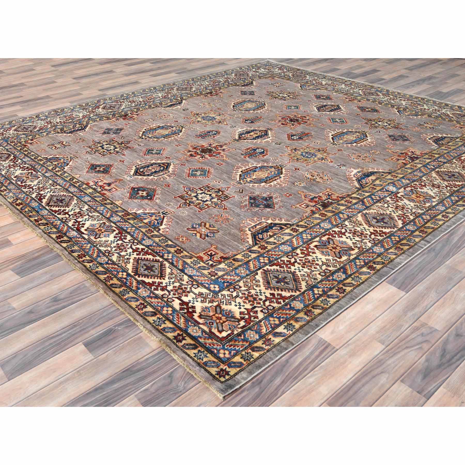 Kazak-Hand-Knotted-Rug-411595