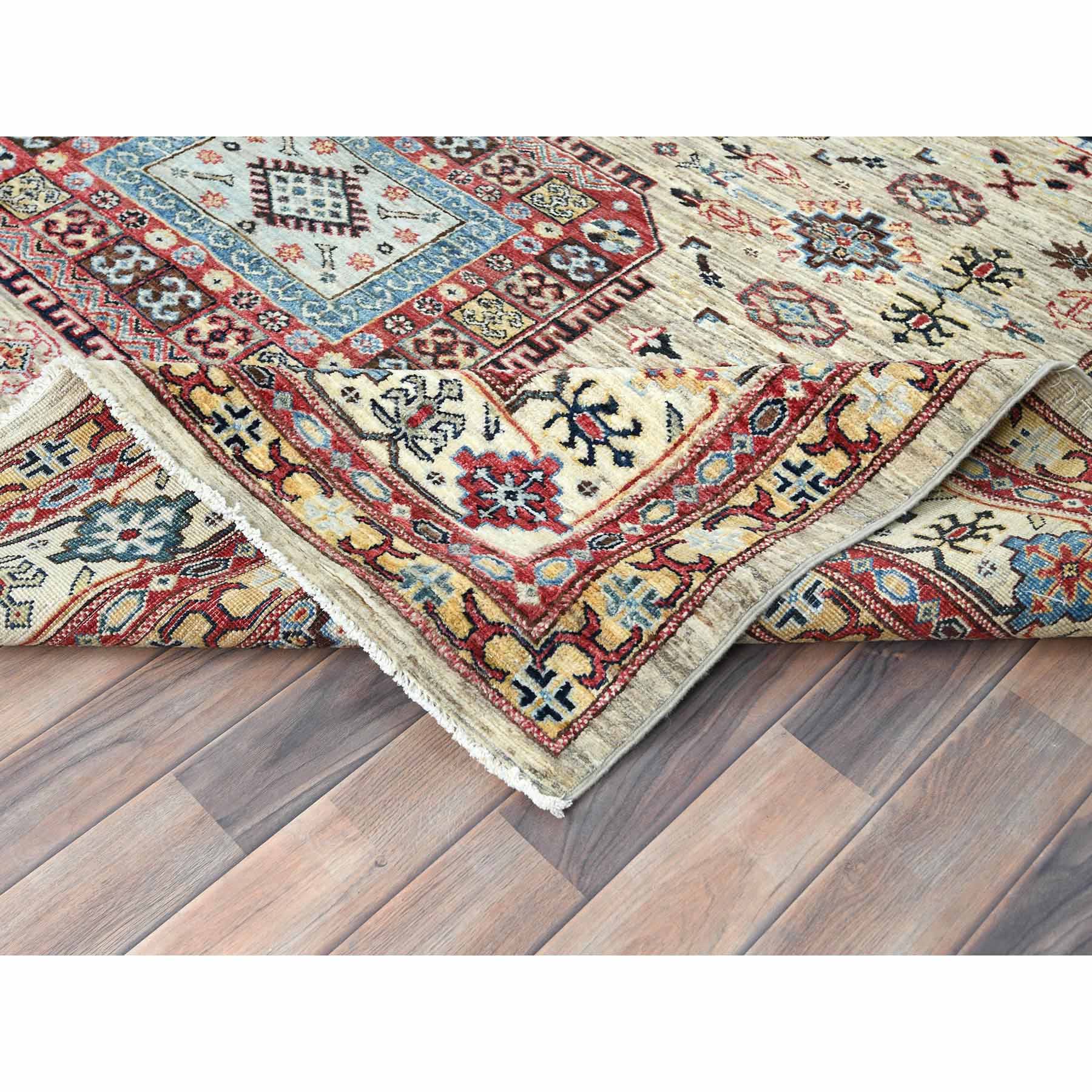 Kazak-Hand-Knotted-Rug-411615