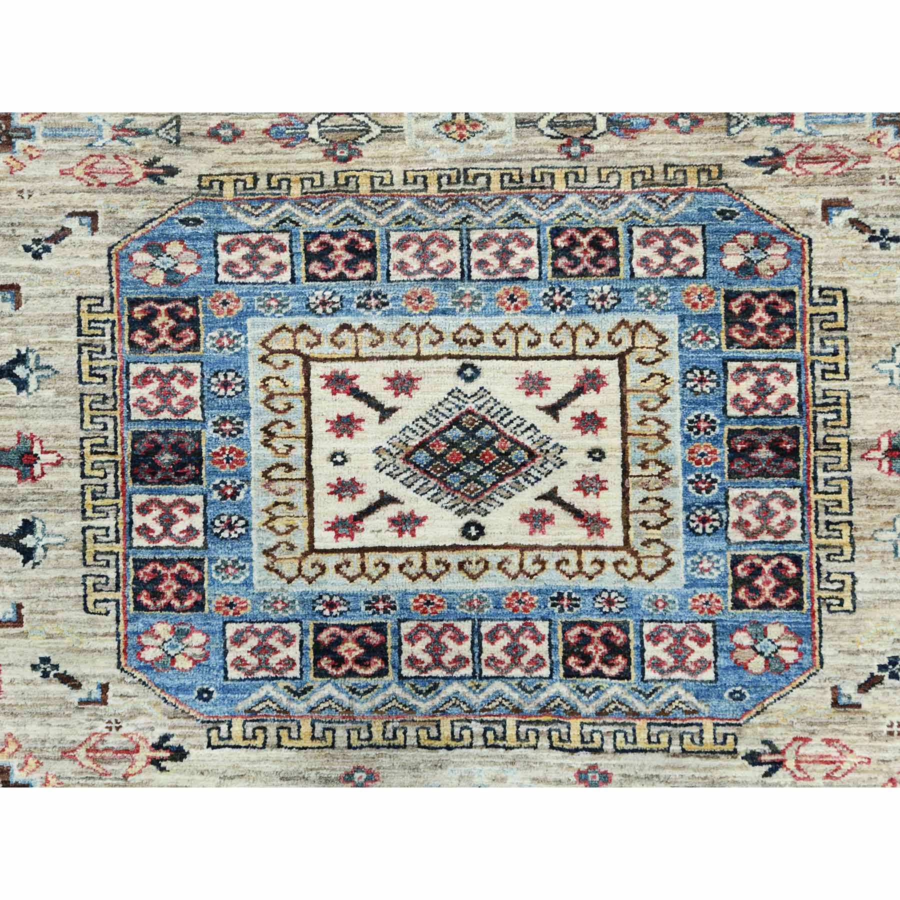 Kazak-Hand-Knotted-Rug-411615