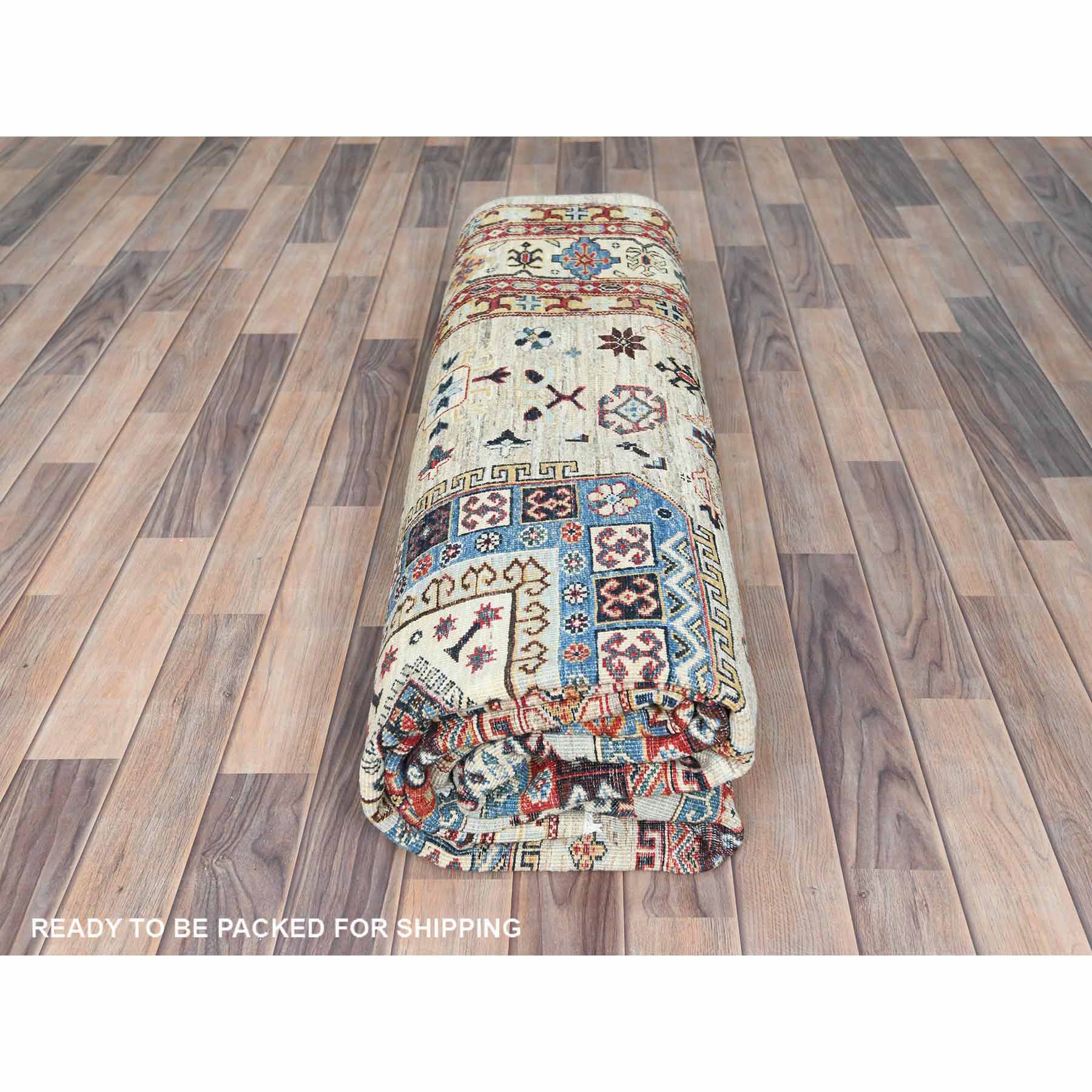 Kazak-Hand-Knotted-Rug-411615