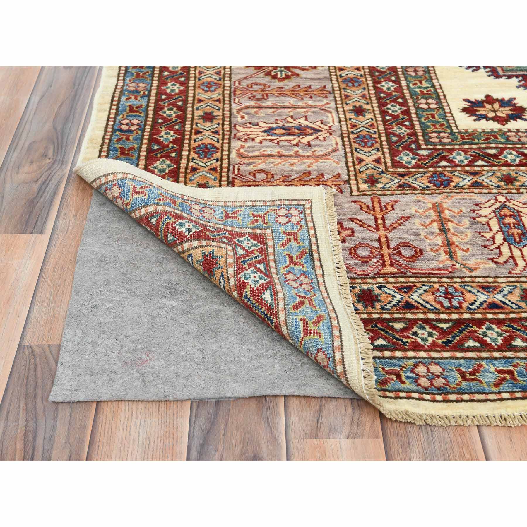 Kazak-Hand-Knotted-Rug-411900