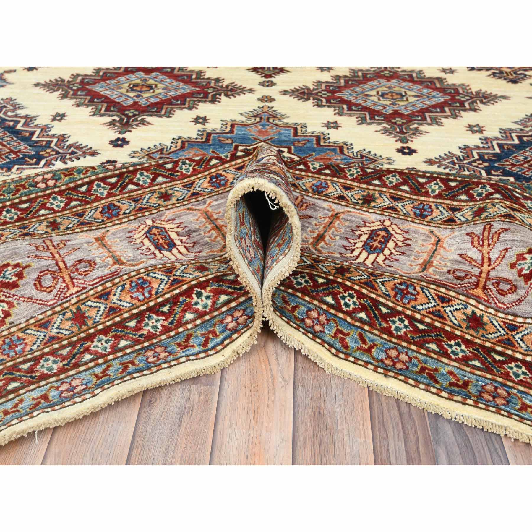 Kazak-Hand-Knotted-Rug-411900