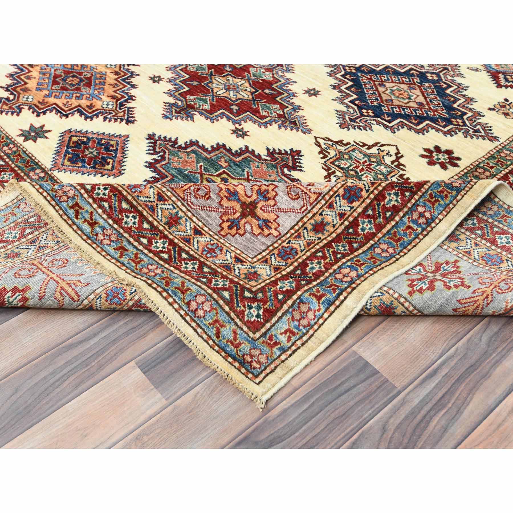 Kazak-Hand-Knotted-Rug-411900
